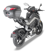Bauletto GIVI B360N montato con SR9224 su CF Moto 300 NK (21)