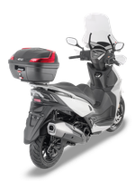 Bauletto GIVI B37N montato con SR6114 su Kymco Agility 300 R16 (19)