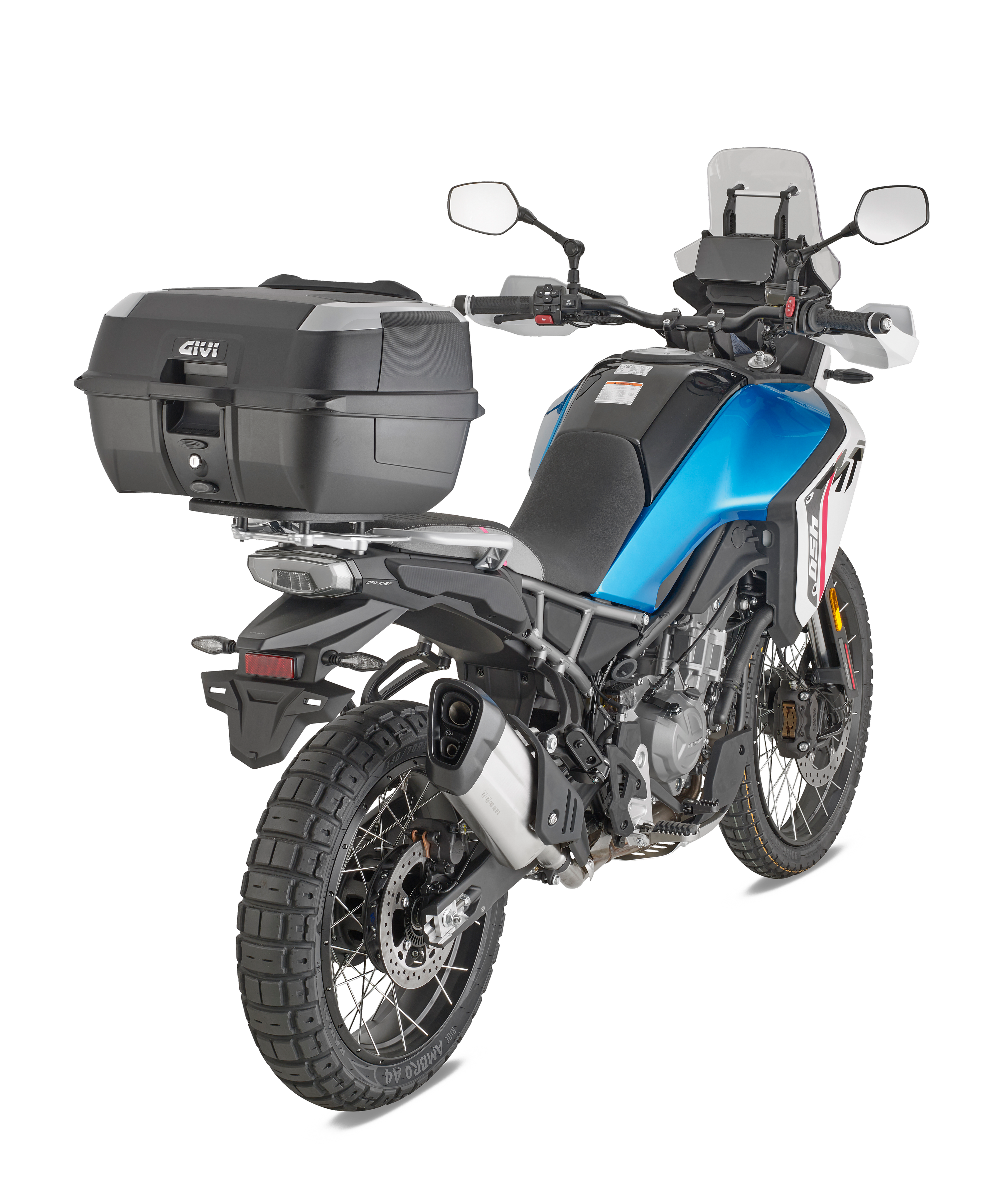 Bauletto GIVI B45+ montata su CF Moto 450 MT (24)