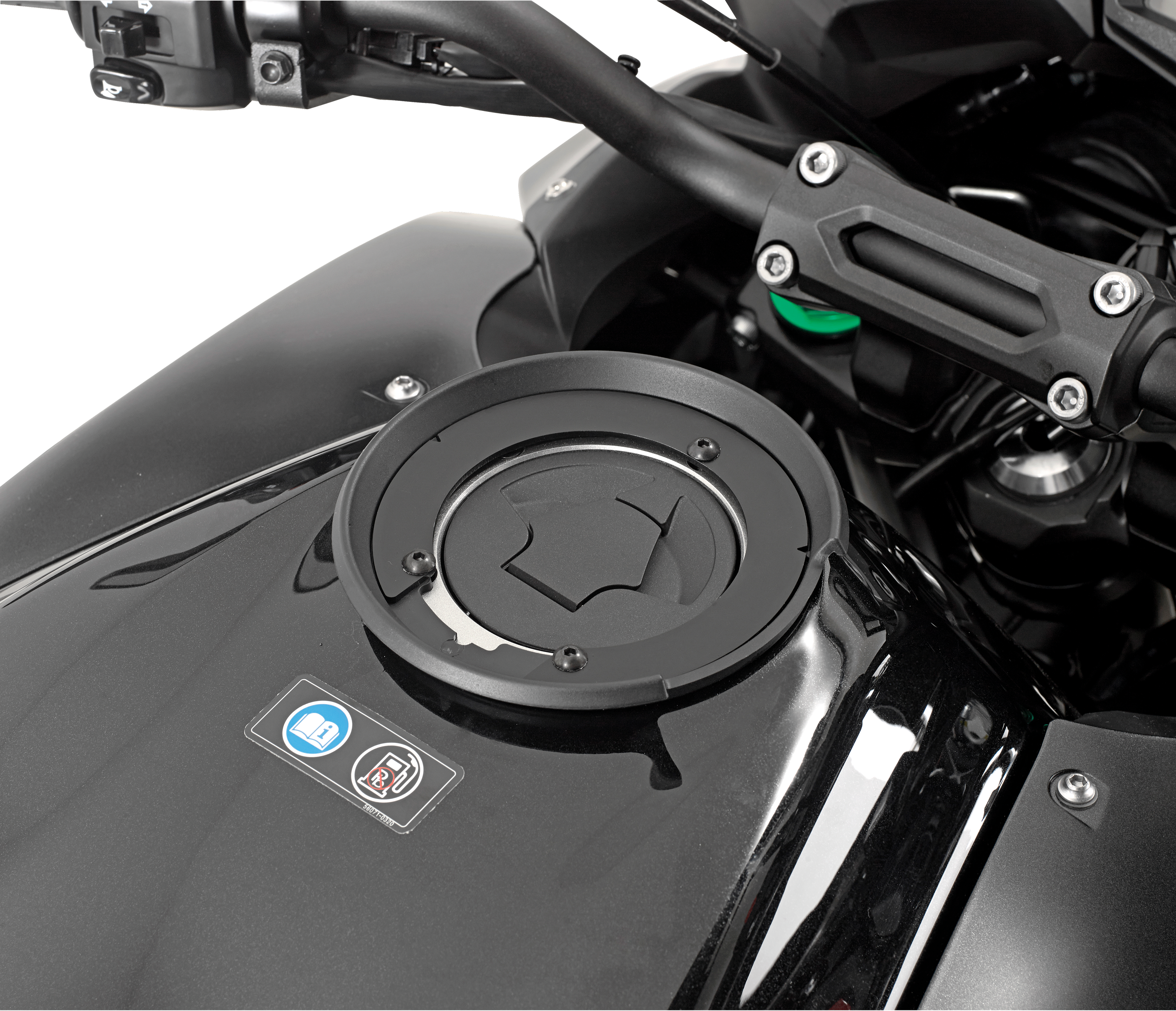 Flangia GIVI BF26 montata su Kawasaki Versys 650 (15)