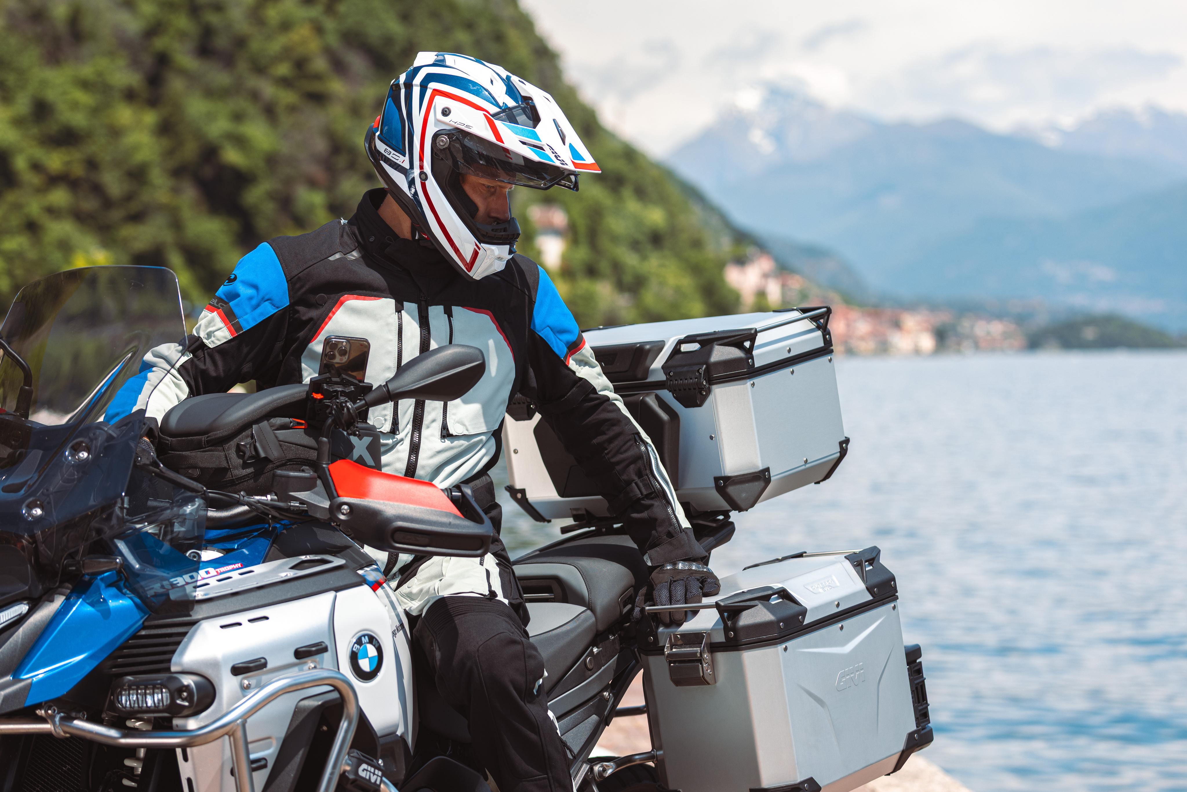 BMW R 1300 GS Adventure (25) Outback Anodised 13 allestita con H801FAXLR
