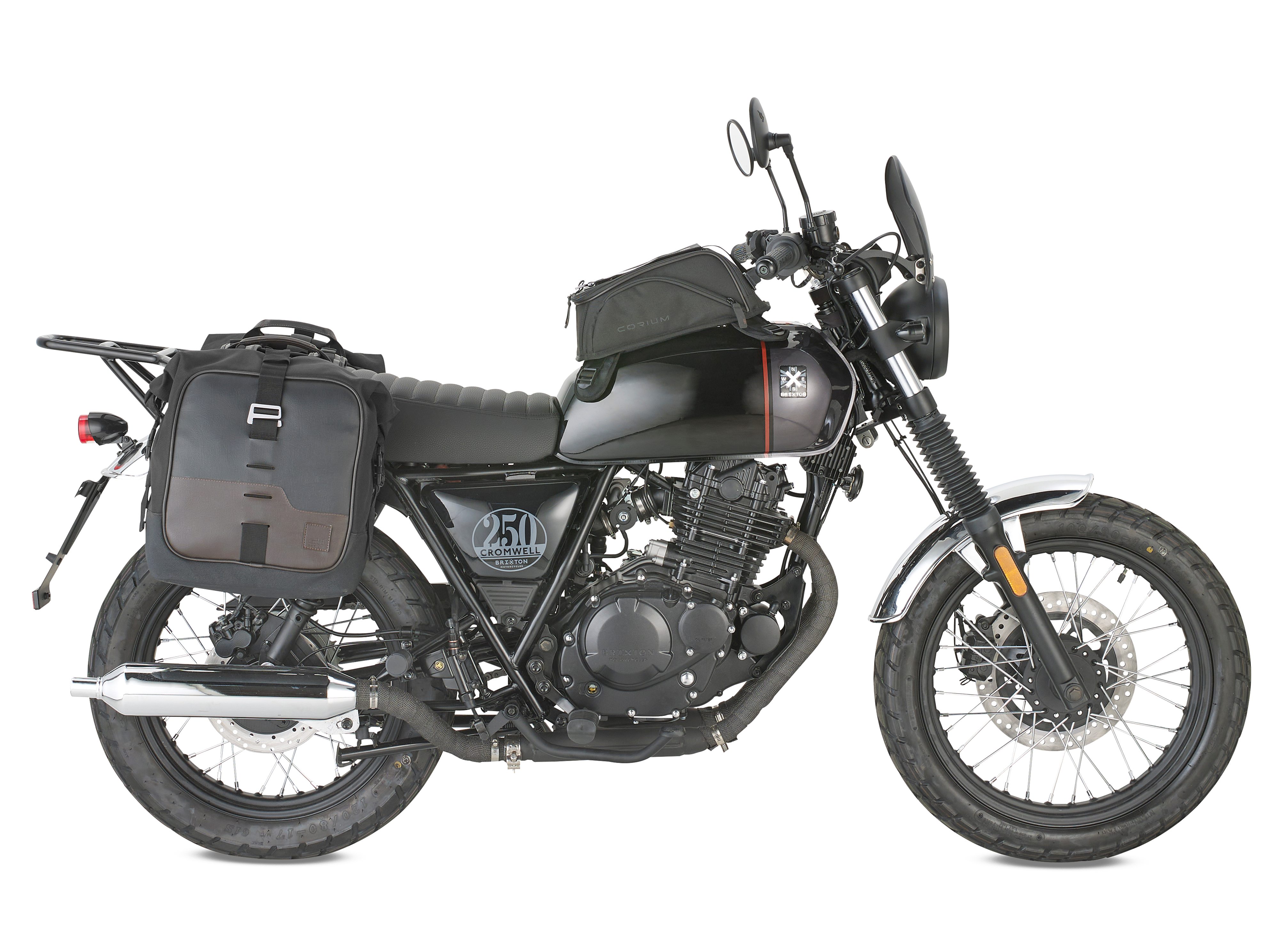 Allestimento GIVI su Brixton Cromwell 250 (22) lato