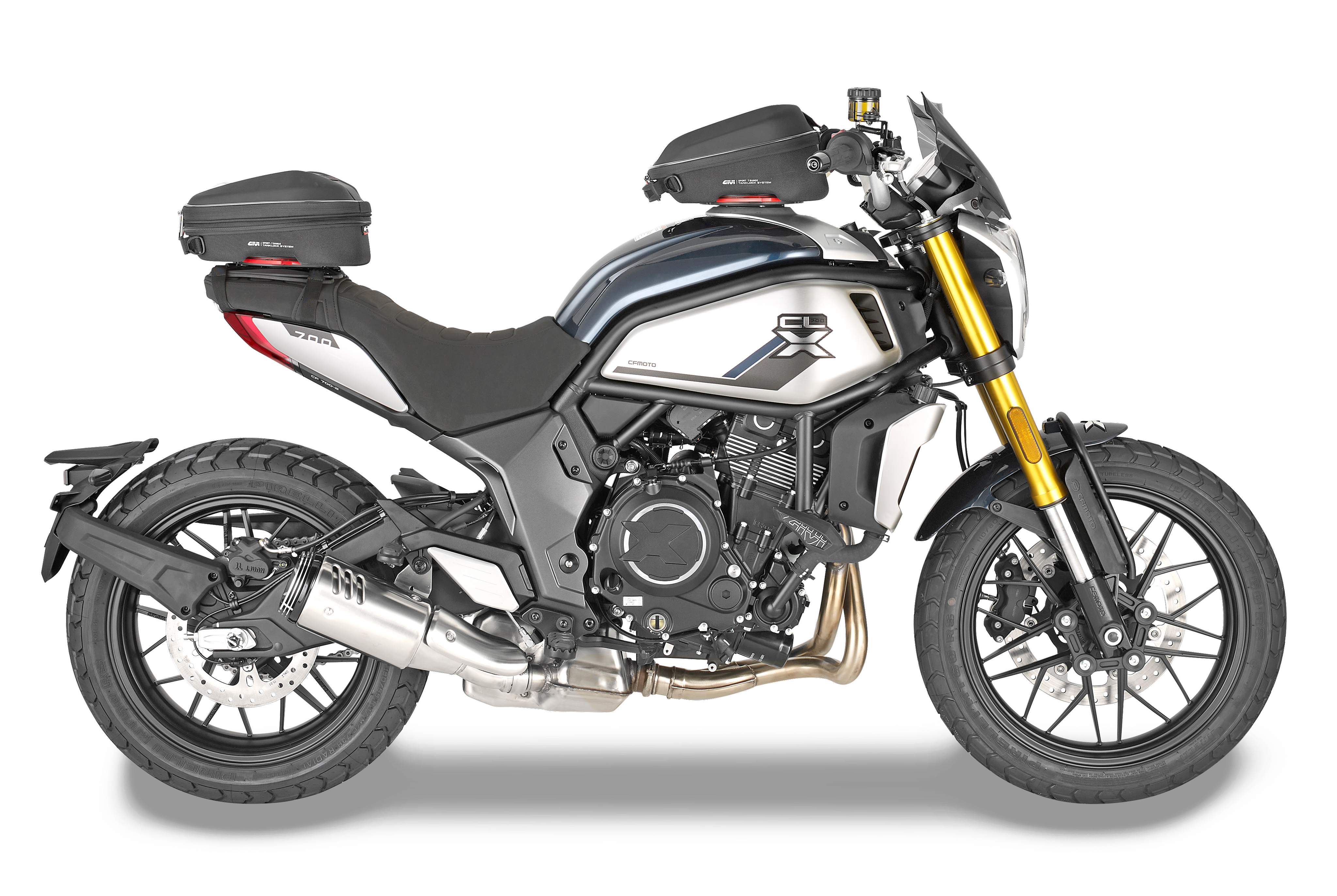 Allestimento GIVI su CF Moto 700 CL-X (21) lato