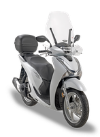 Vetro GIVI D1155ST montata su Honda SH 125i (17)