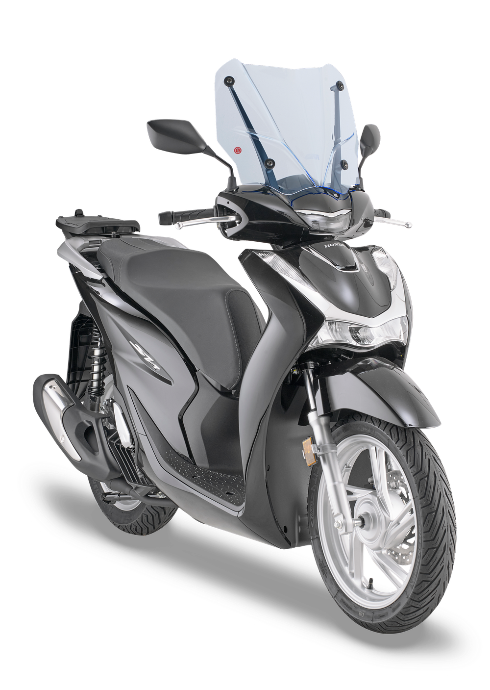 Vetro GIVI D1181BL montata su Honda SH 150 (20)