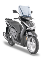 Vetro GIVI D1181BL montata su Honda SH 150 (20)