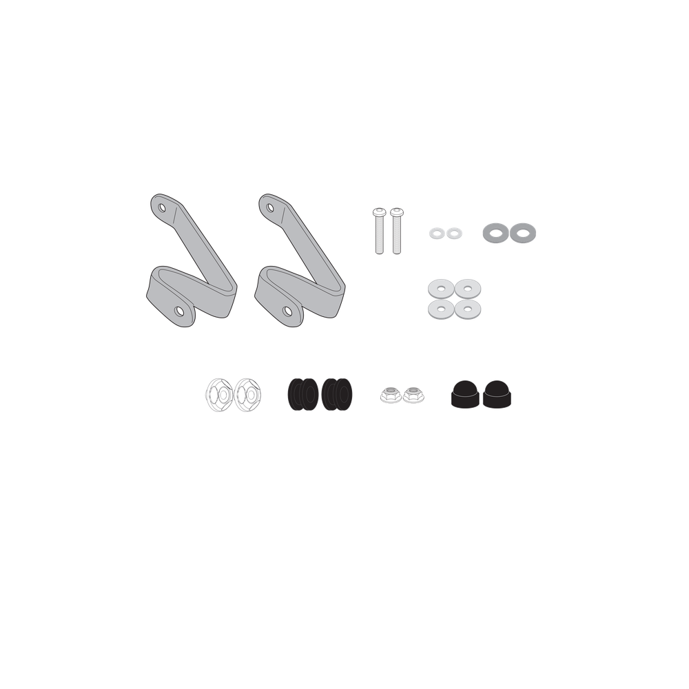 Sistema di fissaggio per cupolini GIVI D1190KIT