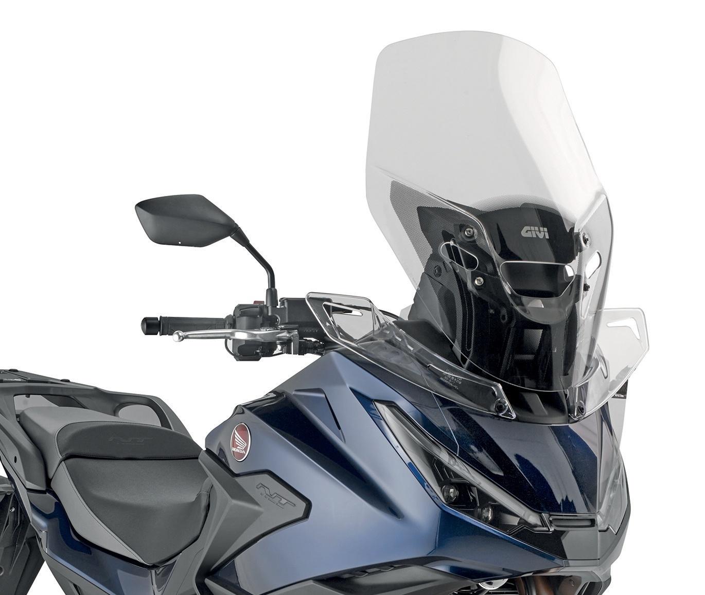 Parabrezza windscreen 002 screen mounted-on givi GIVI D1214ST montato su Honda NT 1100 (25)