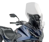 Parabrezza windscreen 002 screen mounted-on givi GIVI D1214ST montato su Honda NT 1100 (25)