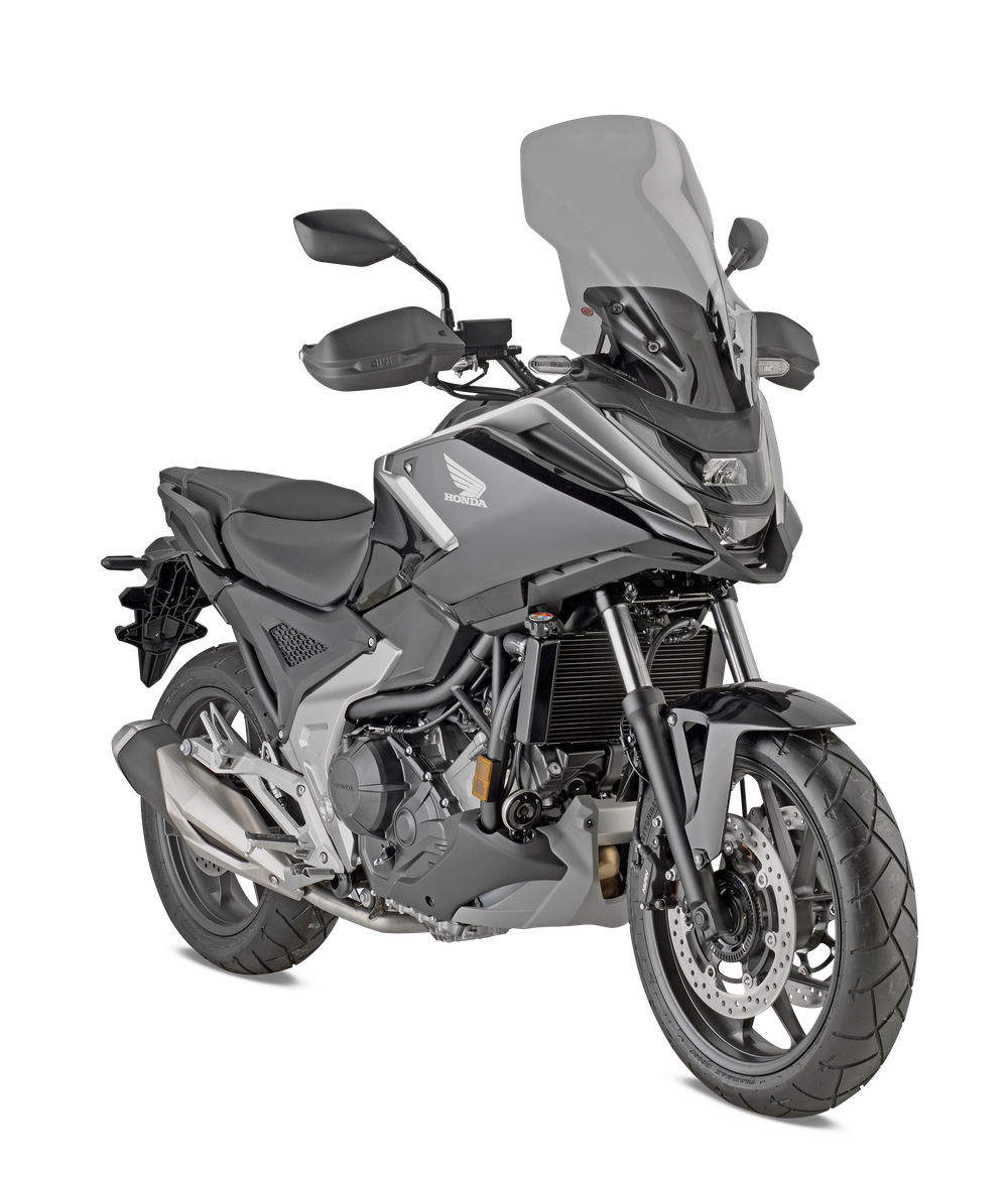 D1217S vetro specifico fumè montato su Honda NC 750X (25)