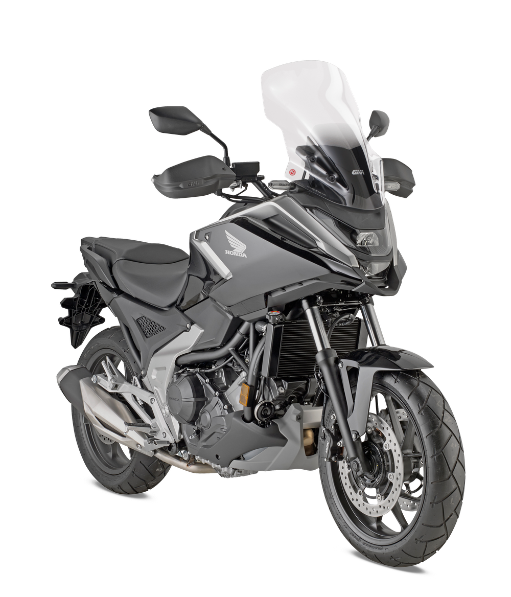 Parabrezza GIVI specifico trasparente, 52,5 x 37 cm specifico per Honda NC 750 X 2025