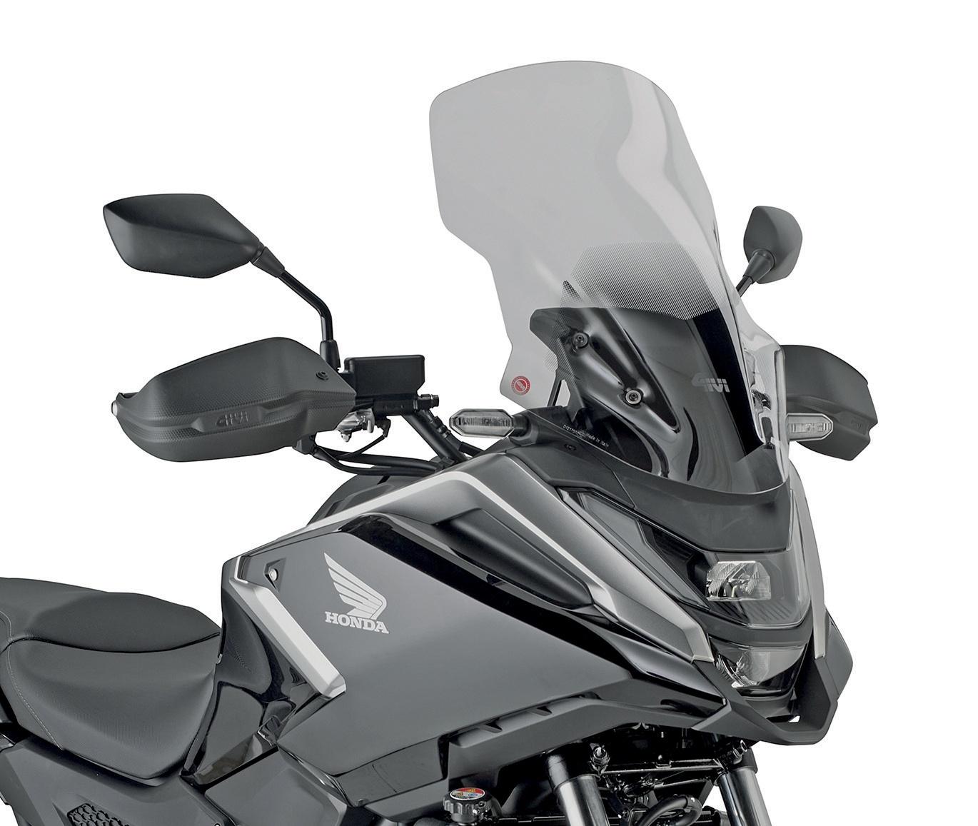 Parabrezza windscreen screen mounted-on givi GIVI D1217ST montato su Honda NC 750 X (25)
