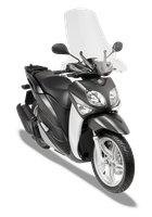 Vetro GIVI D2102ST montata su Yamaha Xenter 150 (12)