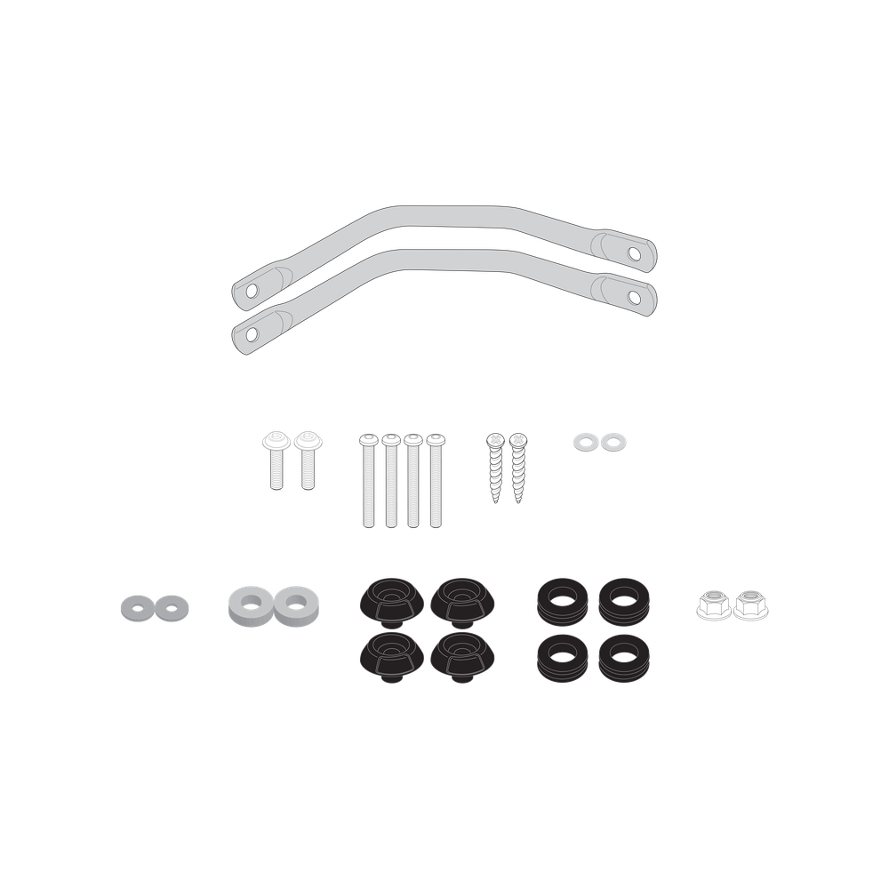 Sistema di fissaggio per cupolini GIVI D2123KIT