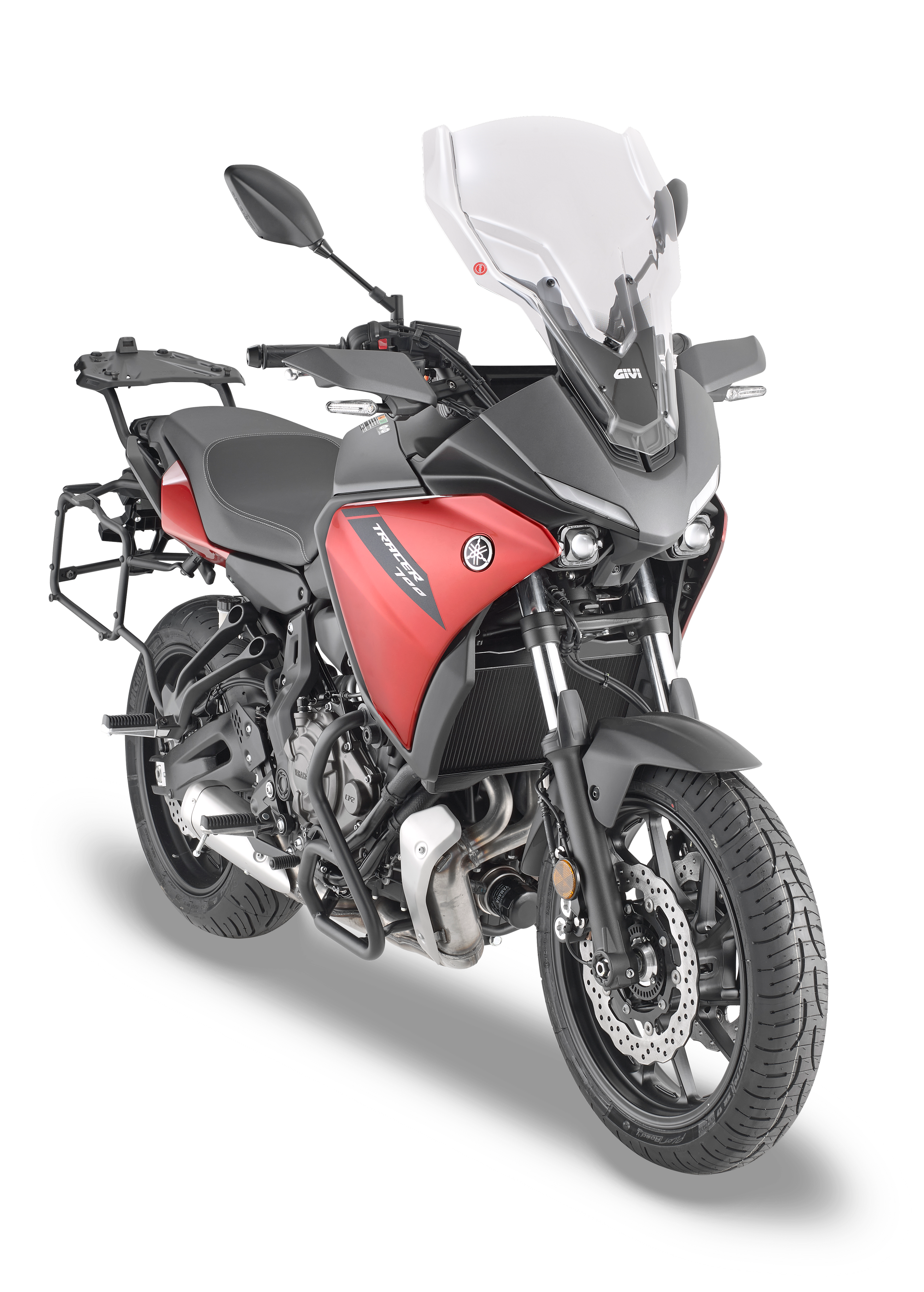 D2148ST screen GIVI mounted on Yamaha Tracer 7 (20)