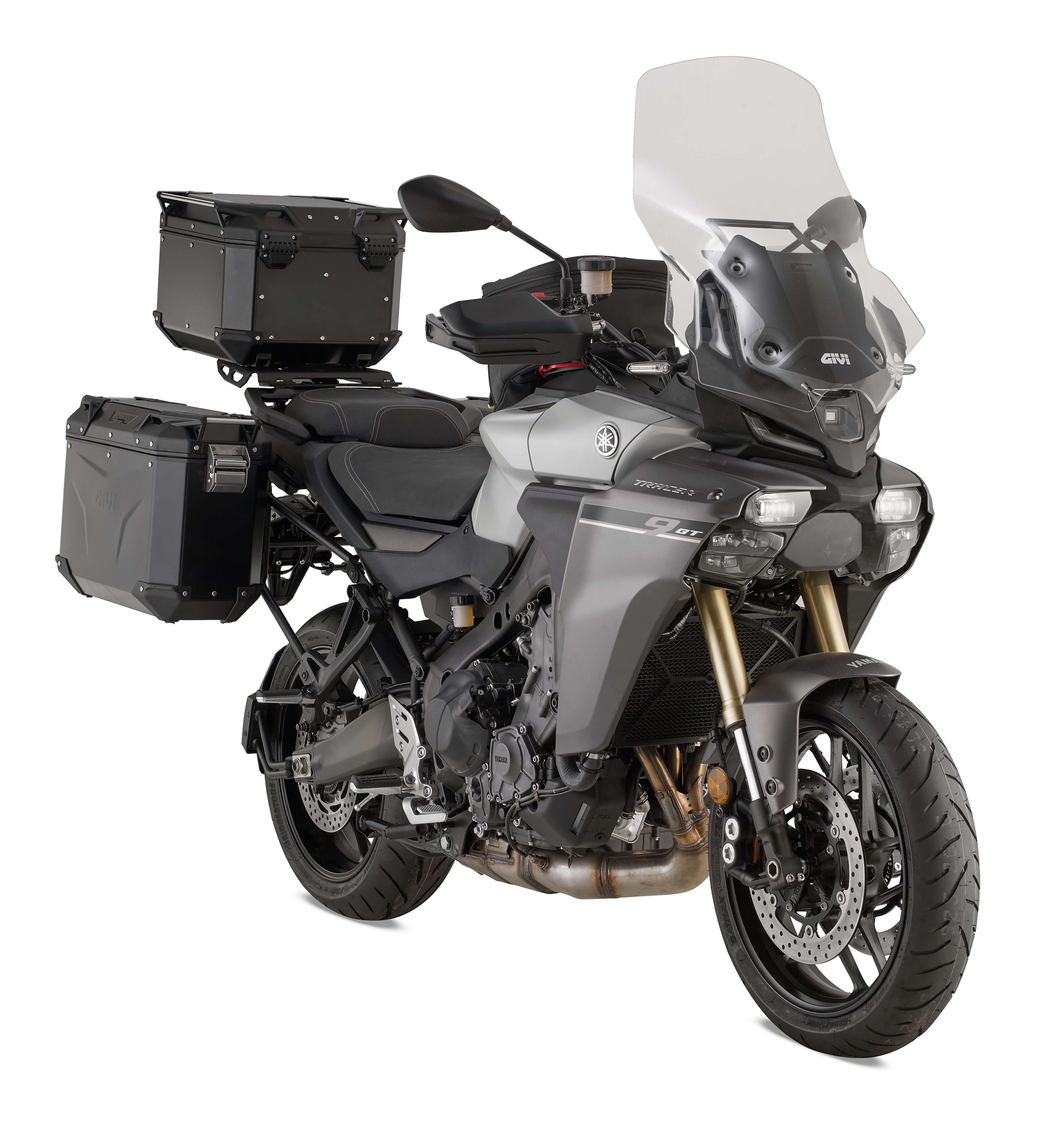 D2171ST  Screen moiunted on Yamaha-Tracer9-25