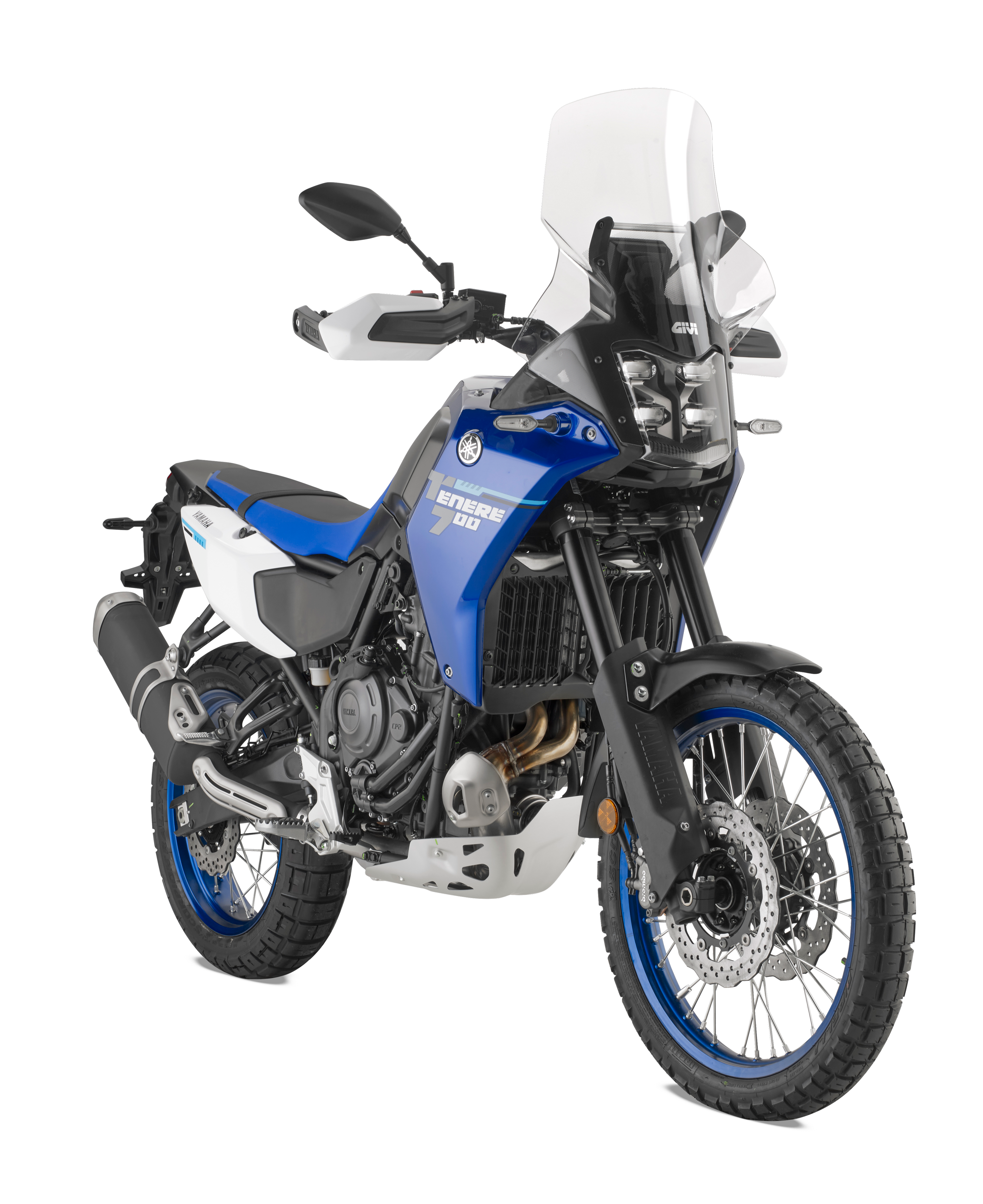 D2174ST Cupolino specifico trasparente, 43,5 x 44,5 cm (H x L), per Yamaha Tenere 700 (25)