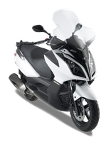 Vetro GIVI D294ST montata su Kymco Downtown 200i (09)