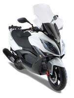 Vetro GIVI D295ST montata su Kymco Xciting R 500i (09)