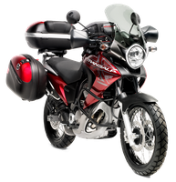 Vetro GIVI D313S montata su Honda XL 700V Transalp (08)