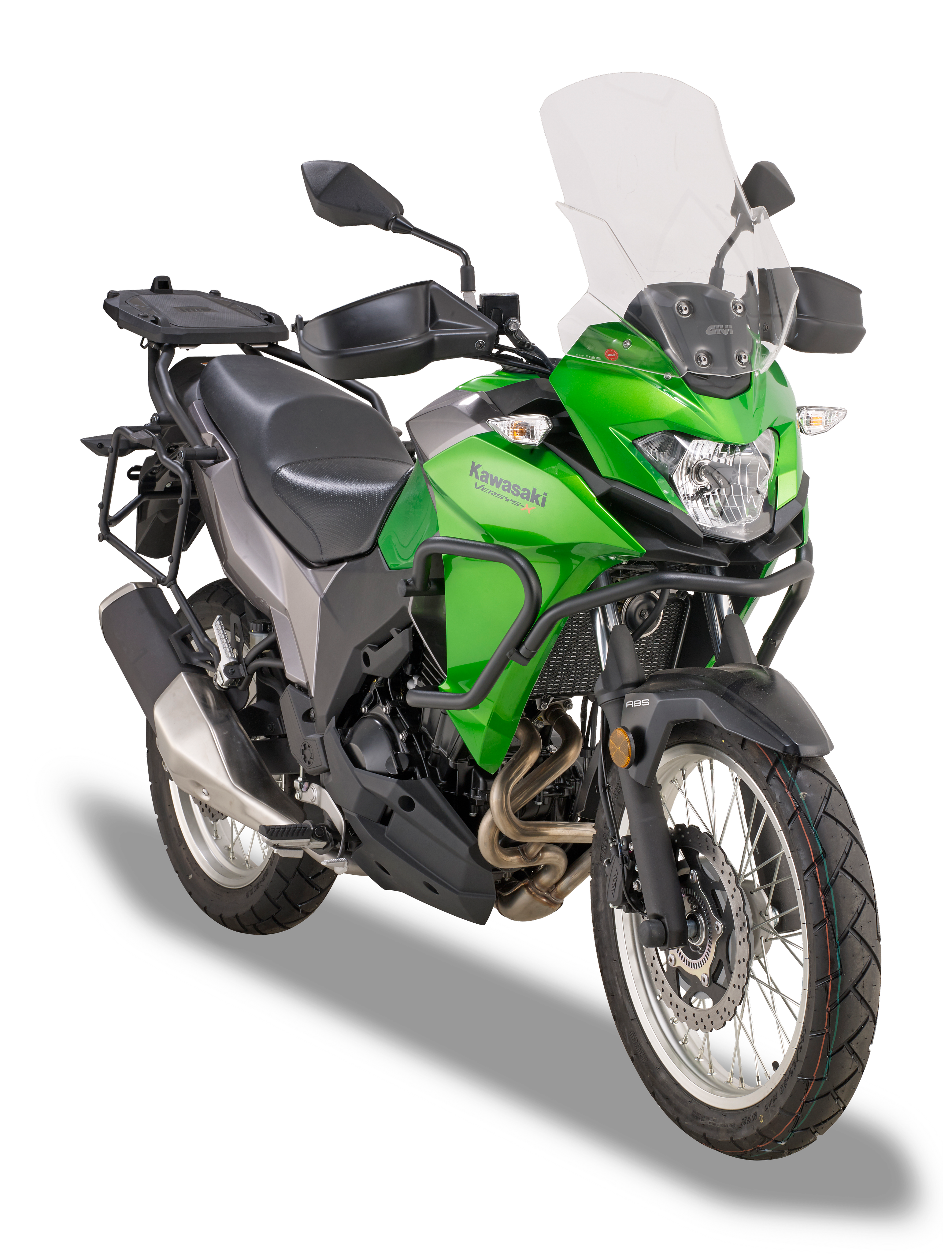 D4121ST screen GIVI mounted on Kawasaki Versys-X 300 (17)