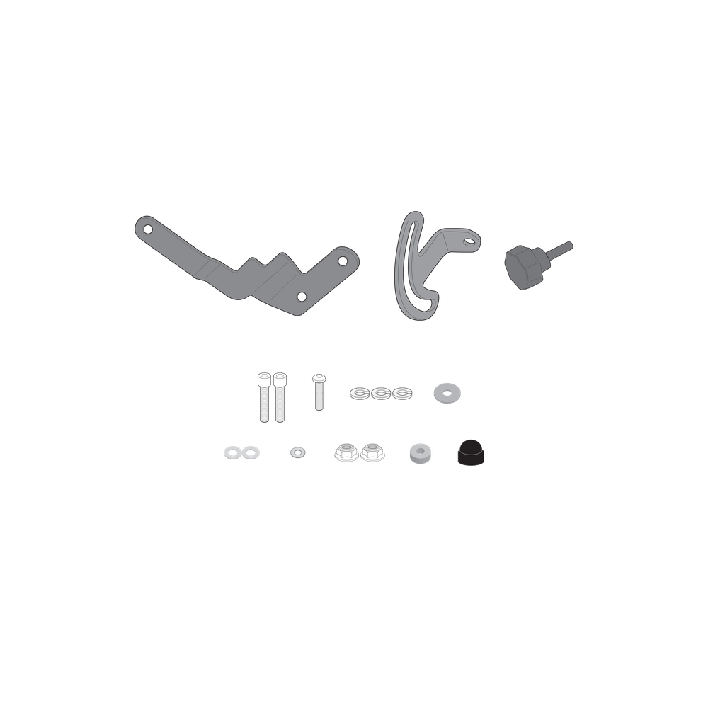 Sistema di fissaggio per cupolini GIVI D5131KIT