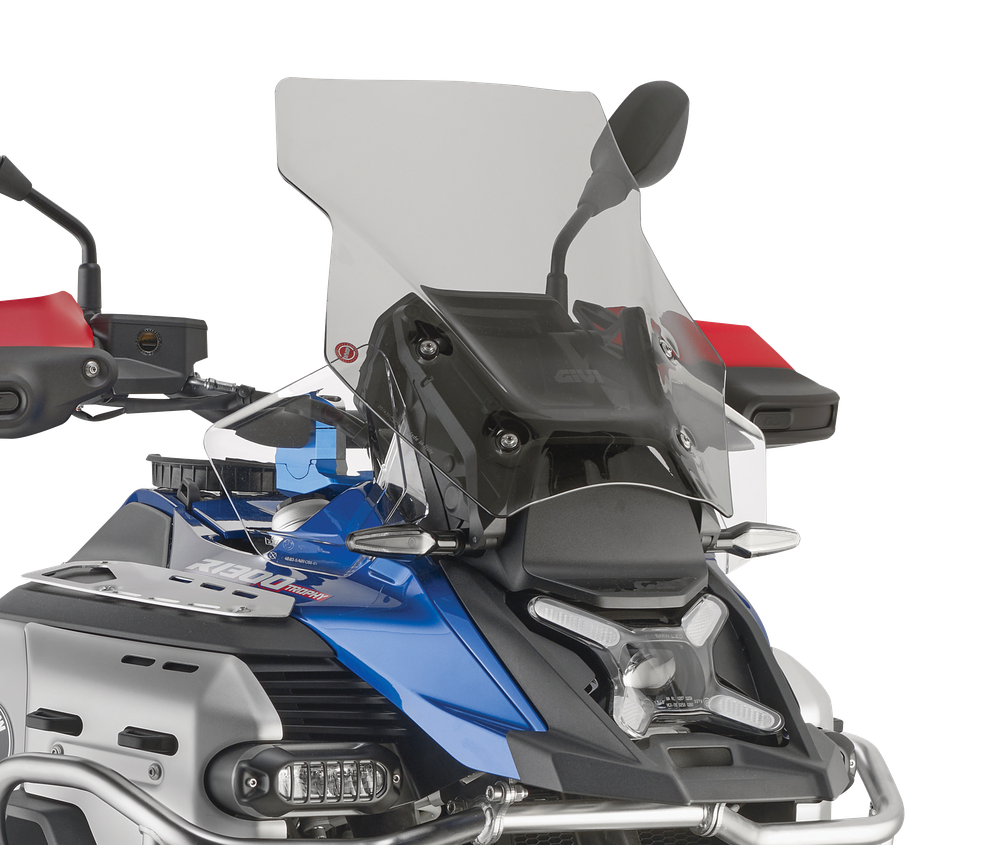 Parabrezza windscreen mounted-on givi GIVI D5143S montato su BMW R 1300 GS Adventure (25)
