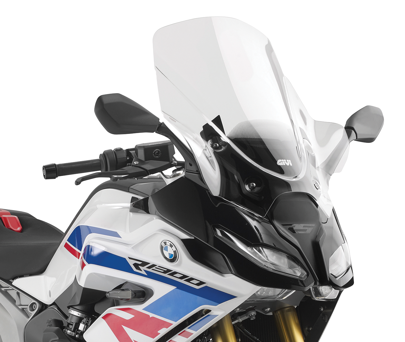 Parabrezza windscreen screen mounted-on givi GIVI D5152ST montato su BMW R 1300 RS (25)