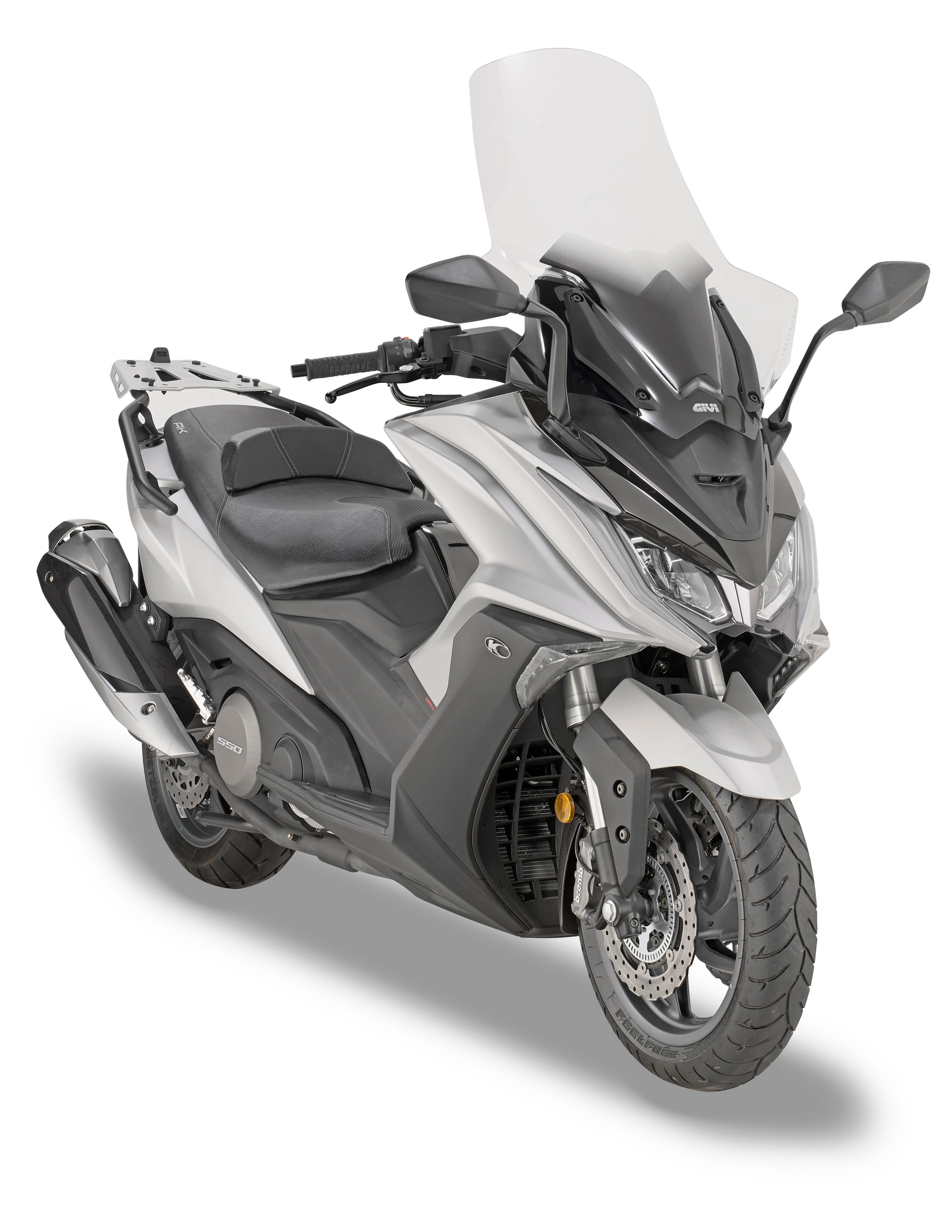 Vetro GIVI D6110ST montata su Kymco AK 550 ETS (17)