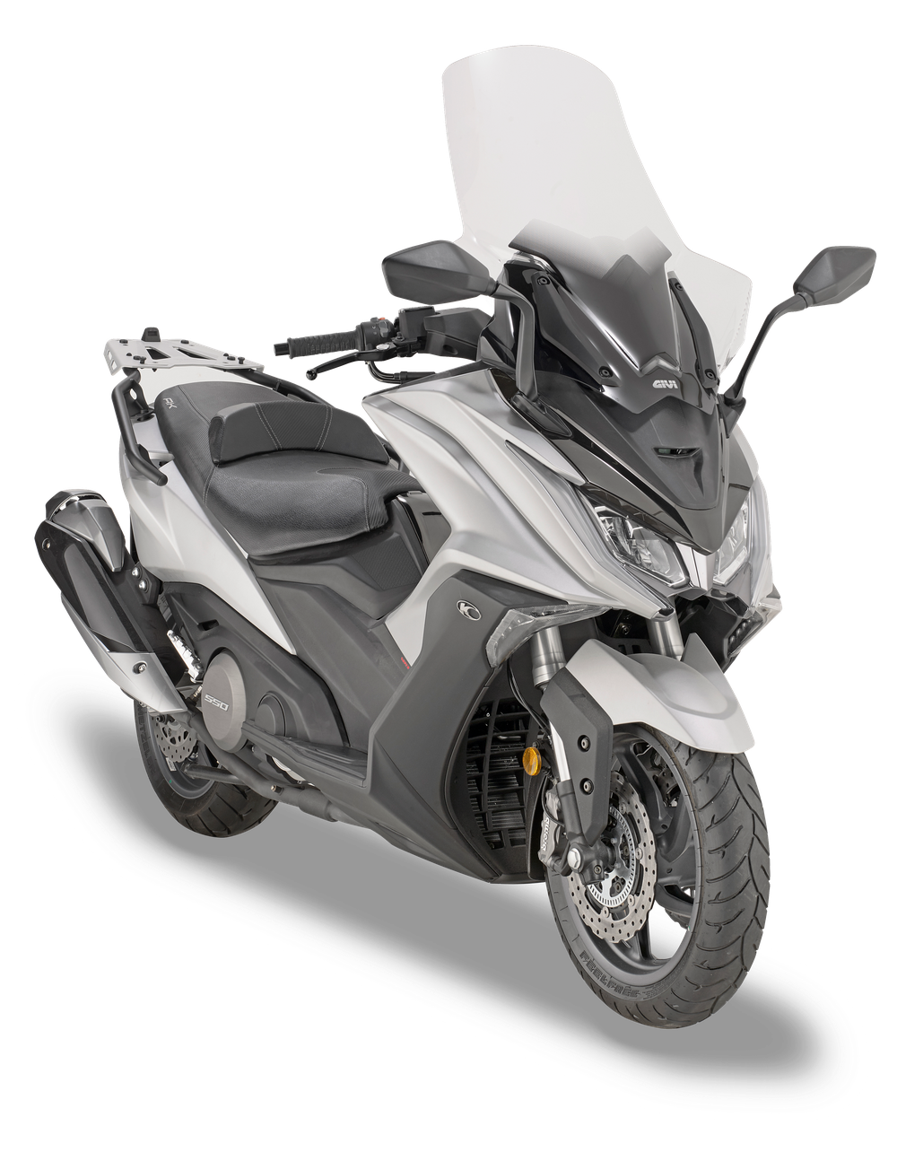 Vetro GIVI D6110ST montata su Kymco AK 550 ETS (17)