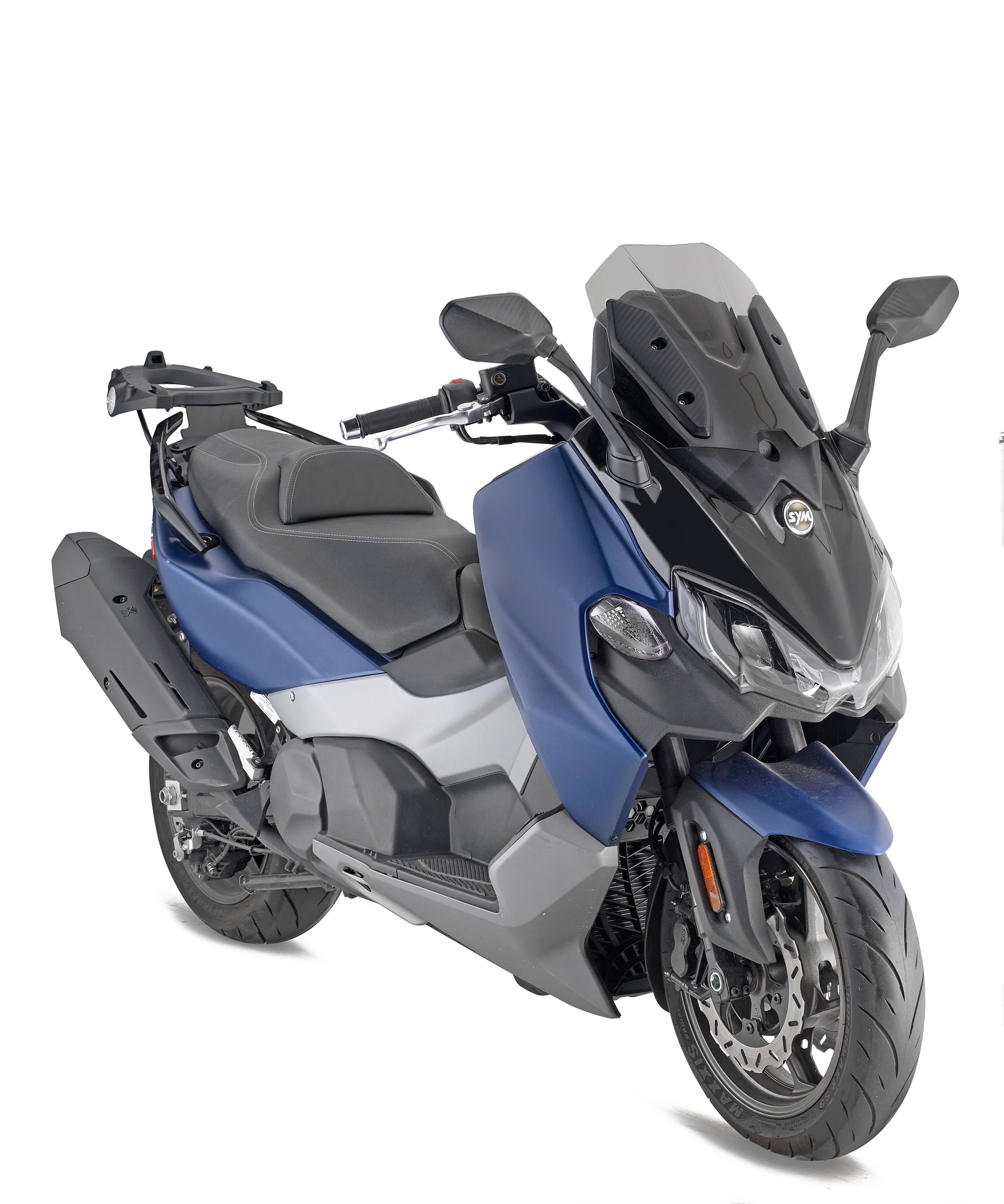 D7060S screen GIVI mounted on Sym Maxsym TL 500 (20)