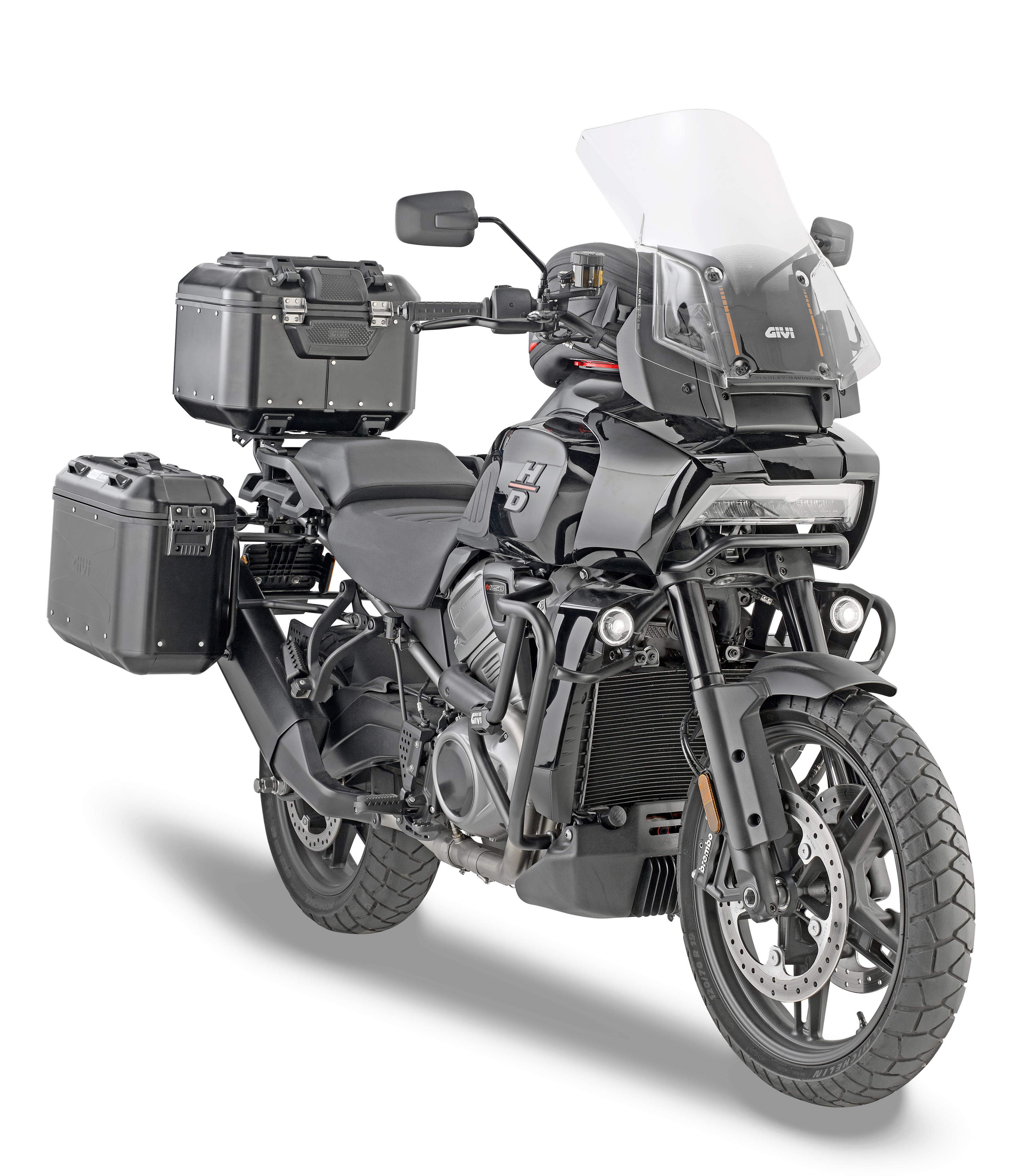 D8400KIT specific fitting kit GIVI mounted with 8400DT on Harley Davidson Pan America 1250 (21)