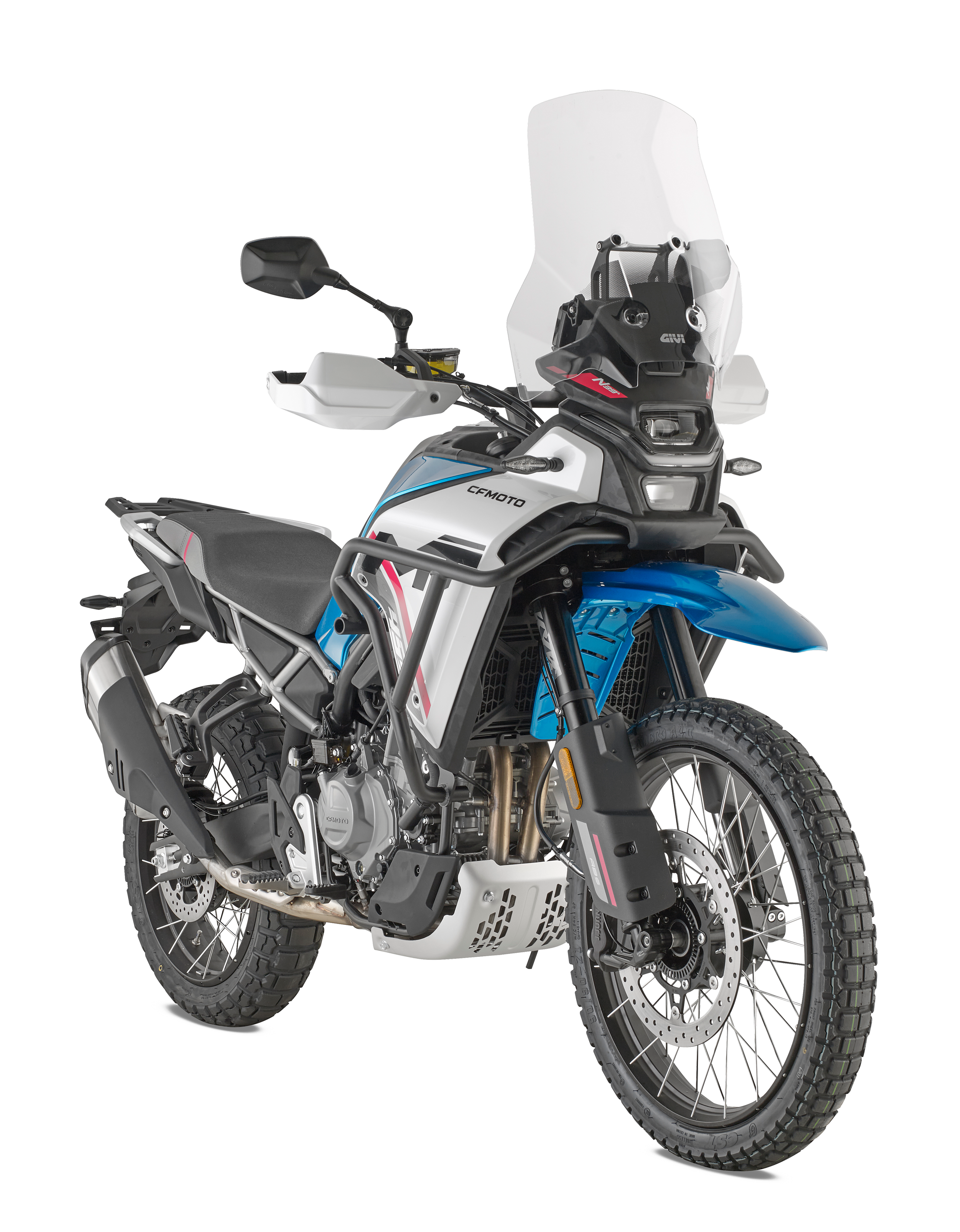 D9226ST vetro specifico trasparente montato su CF MOTO 450 MT (24)