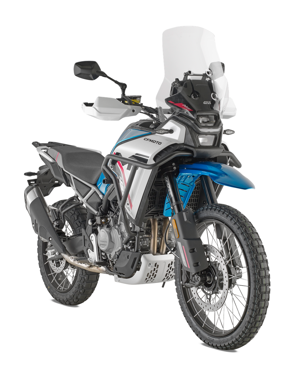 D9226ST vetro specifico trasparente montato su CF MOTO 450 MT (24)