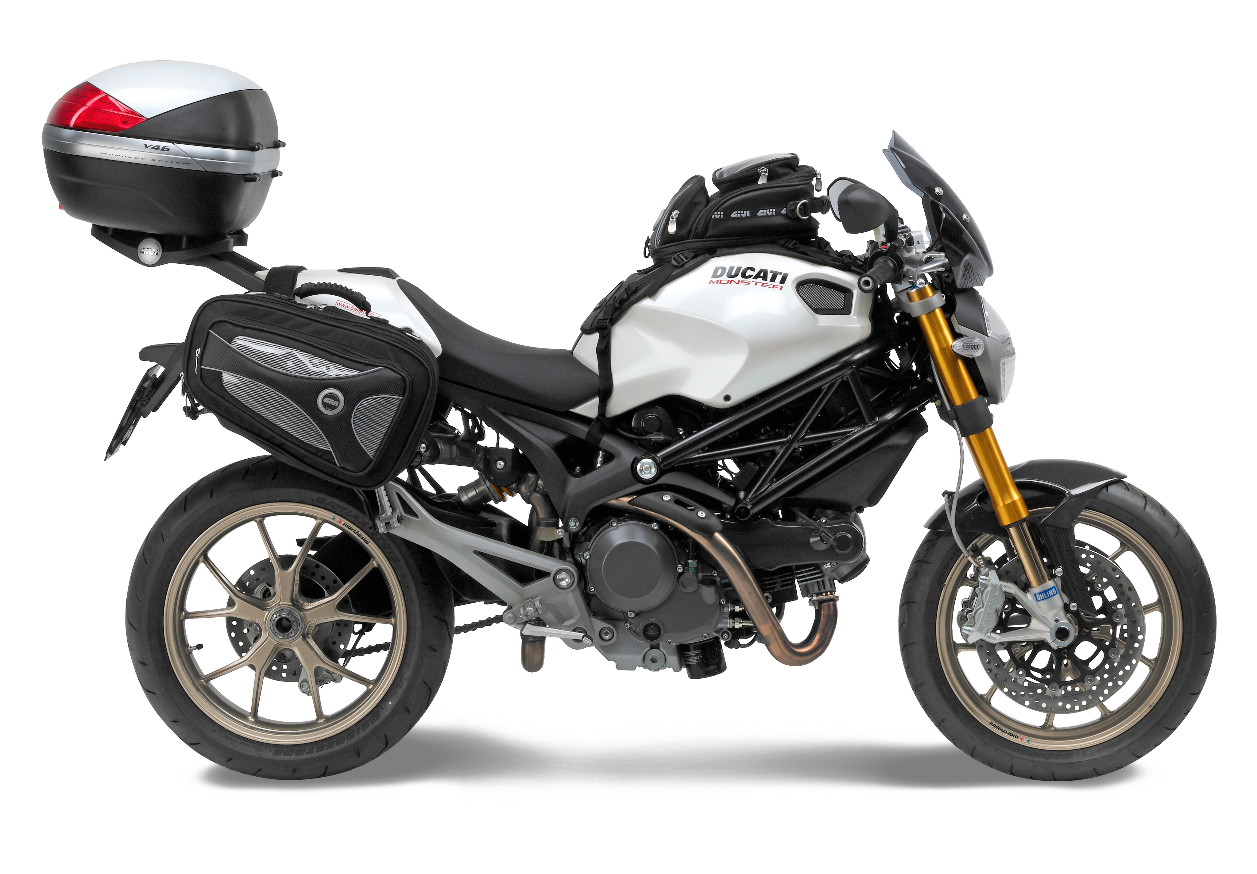 Allestimento GIVI su Ducati Monster 1100 (08) lato