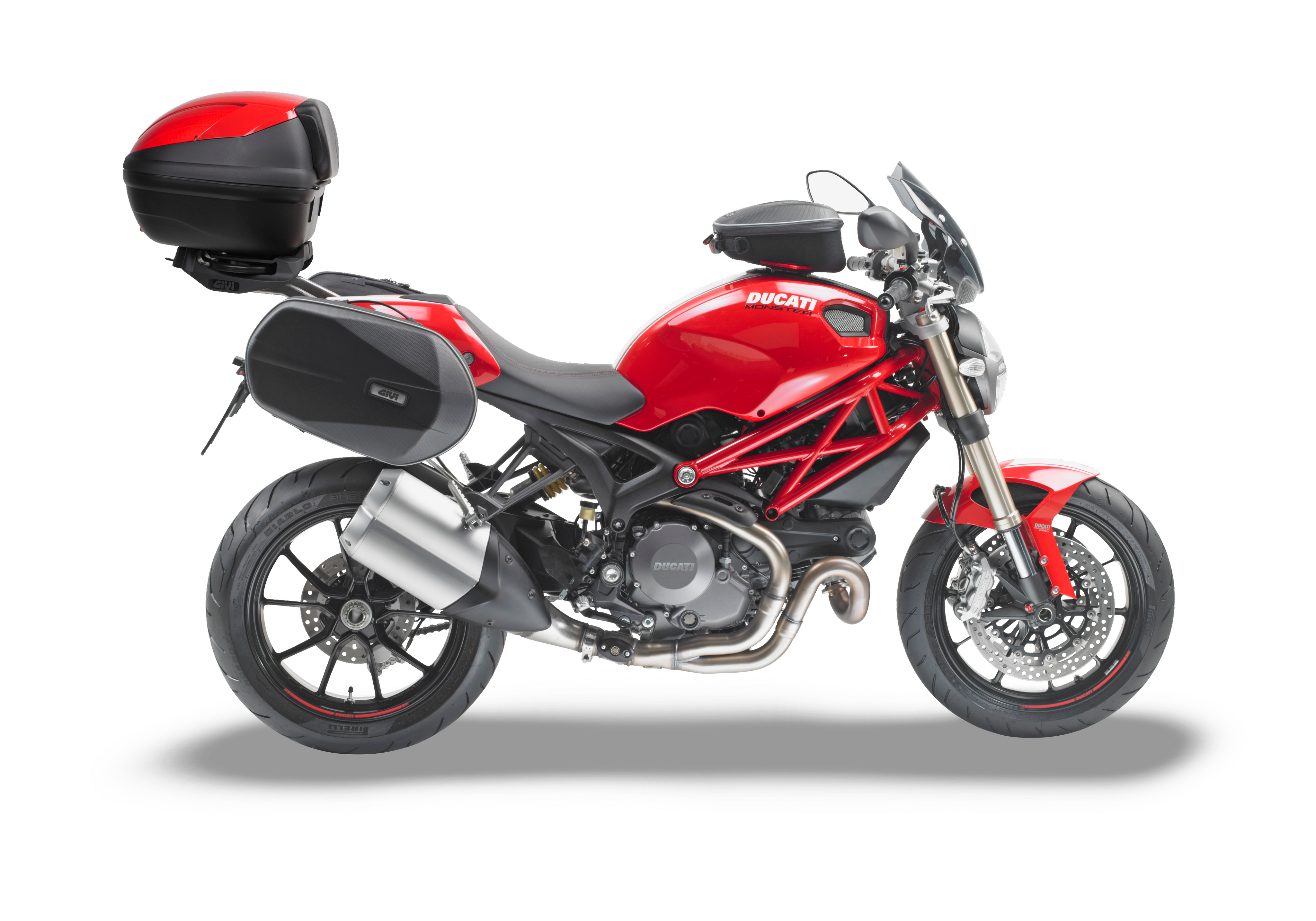 Allestimento GIVI su Ducati Monster 1100 Evo (11) lato