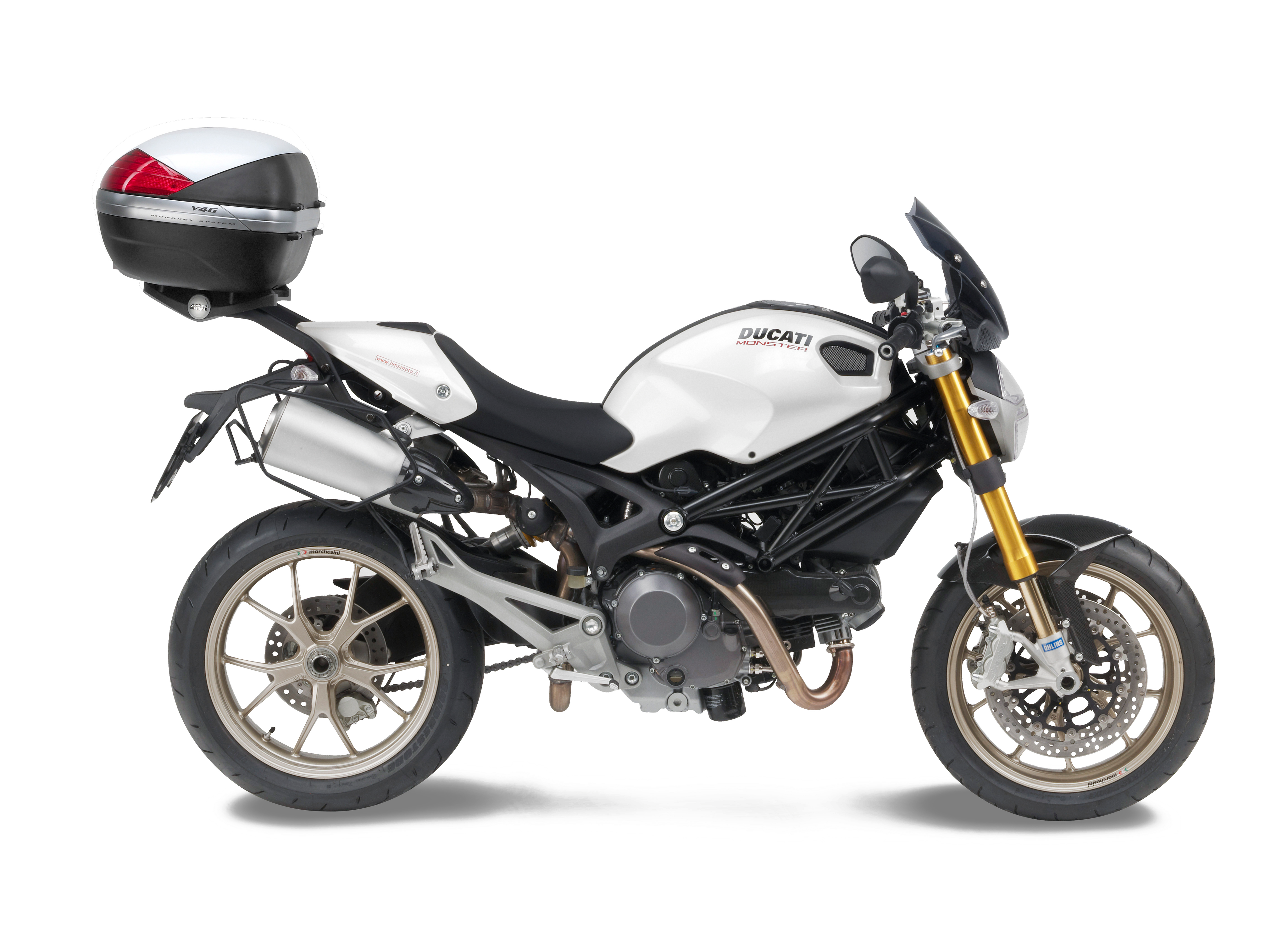 Allestimento GIVI su Ducati Monster 696 (08) lato
