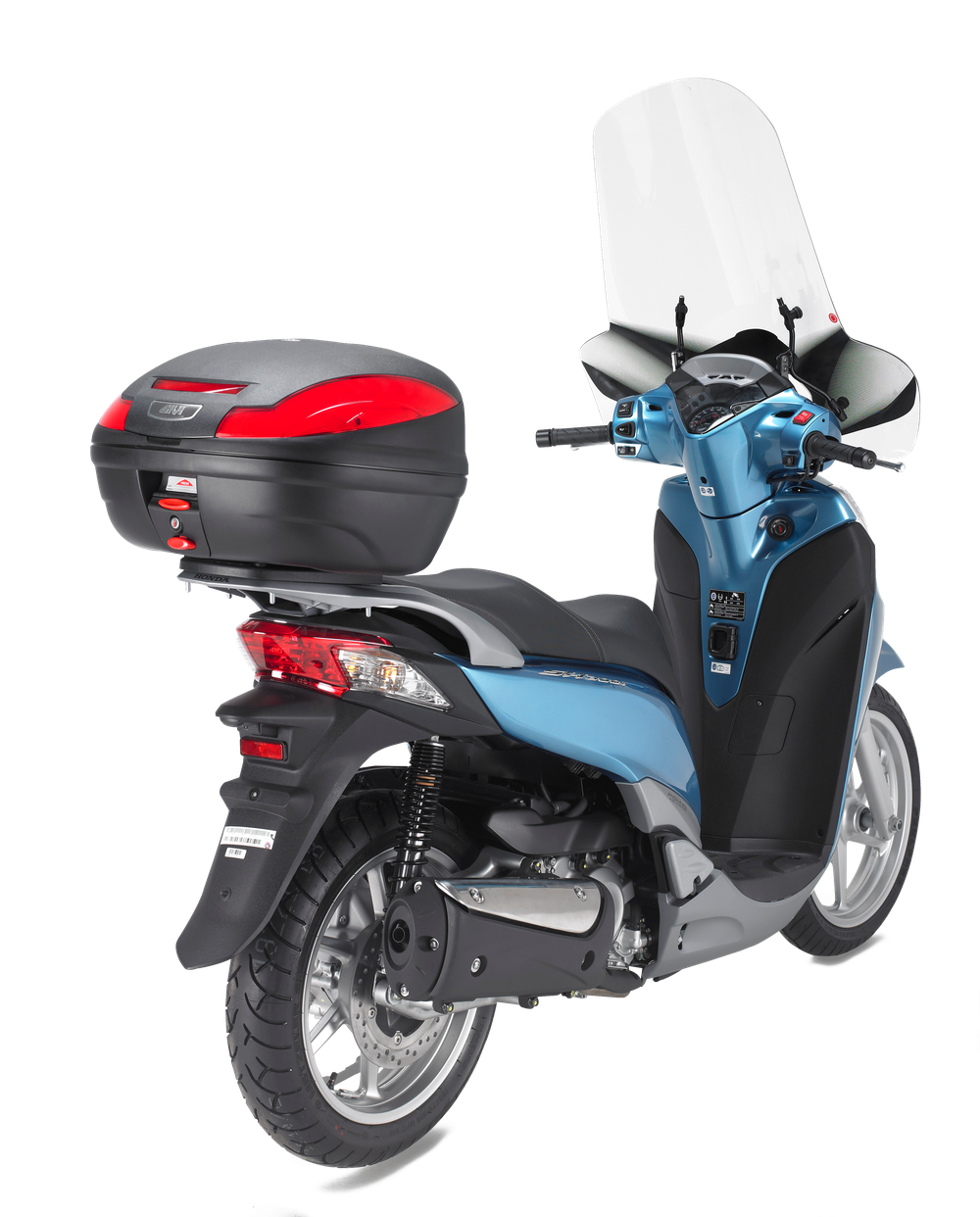 Attacco GIVI E223 montata su Honda SH 300i (11)