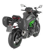 STEALTH - supporto laterale retraibile per borse soffici GIVI EASY12 montato su Kawasaki Z900 (25)