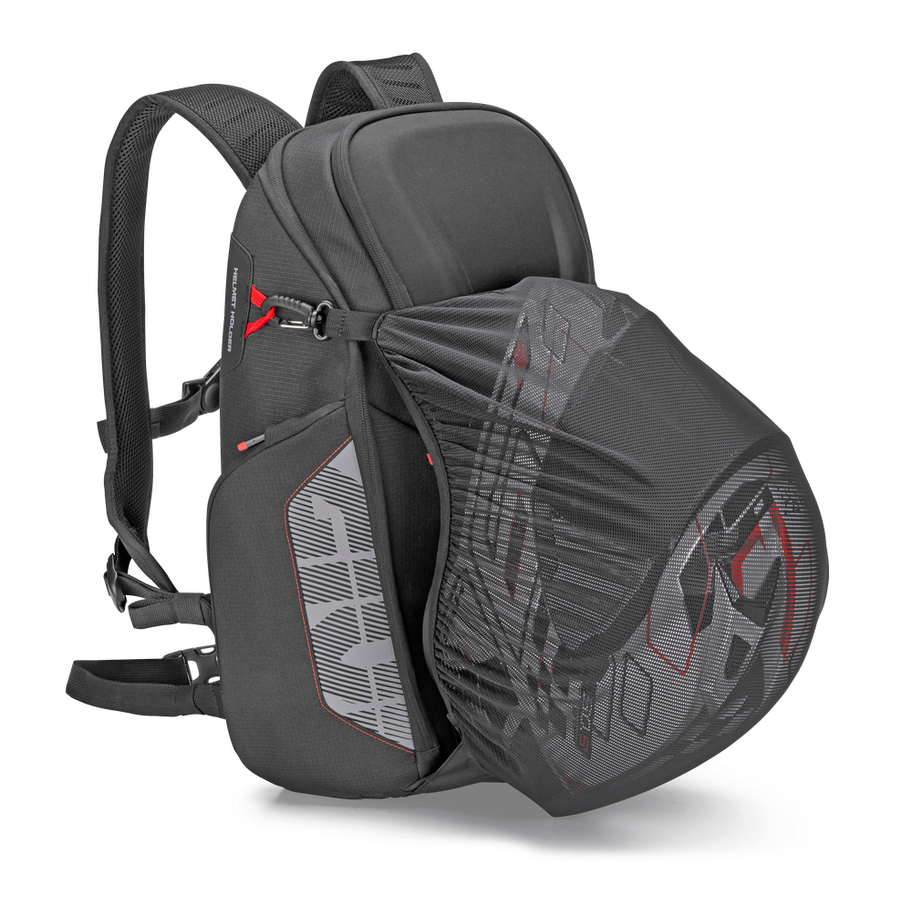 EASY13 Zaino con tasca termoformata, 18 lt con tasca porta casco