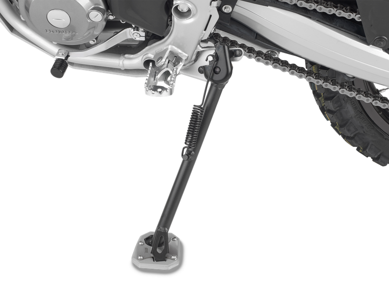 ES1191 side stand extension GIVI mounted on Honda CRF 300 L (21)