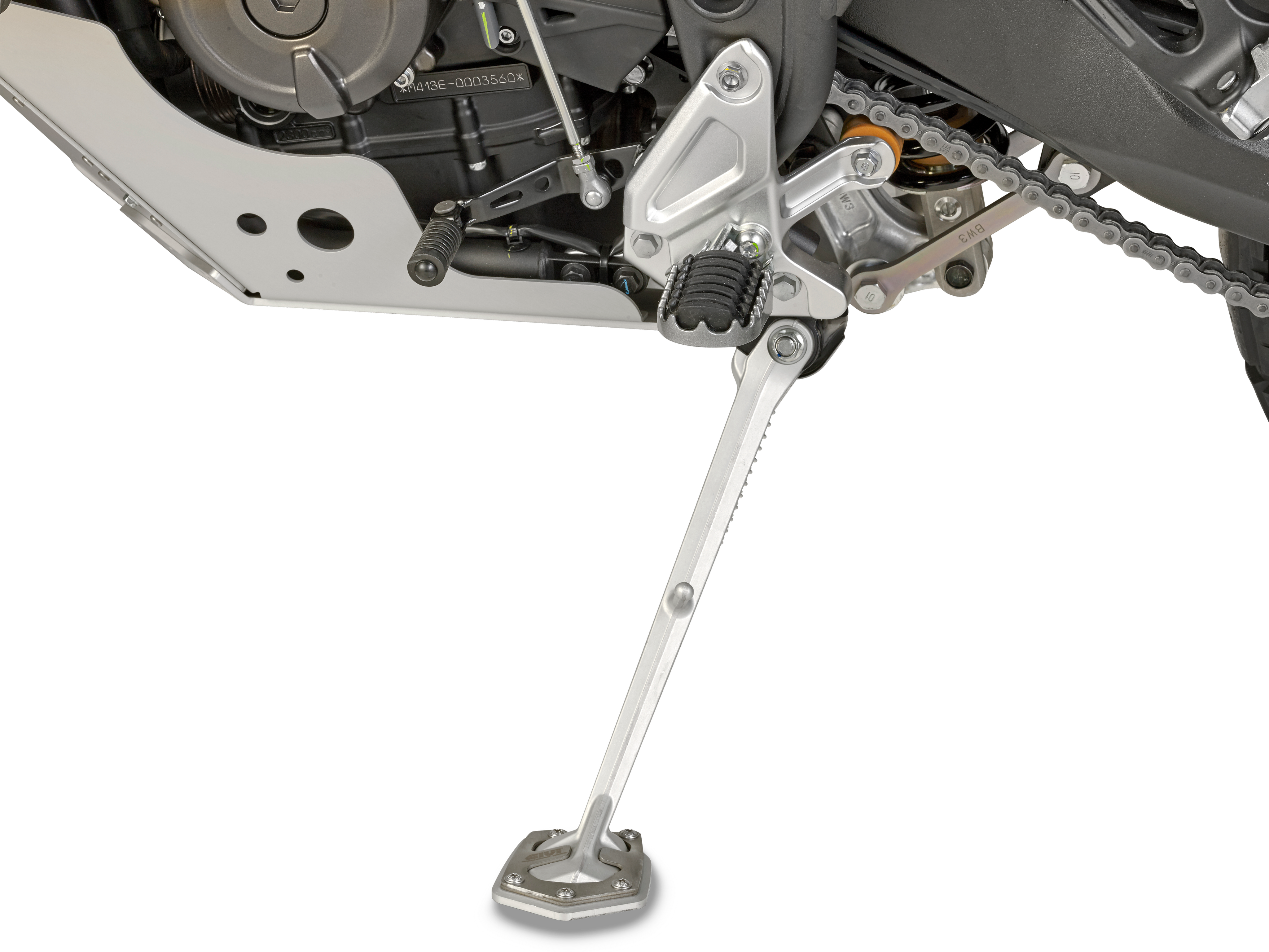 ES2145 side stand extension GIVI mounted on Yamaha Ténéré 700 (19)