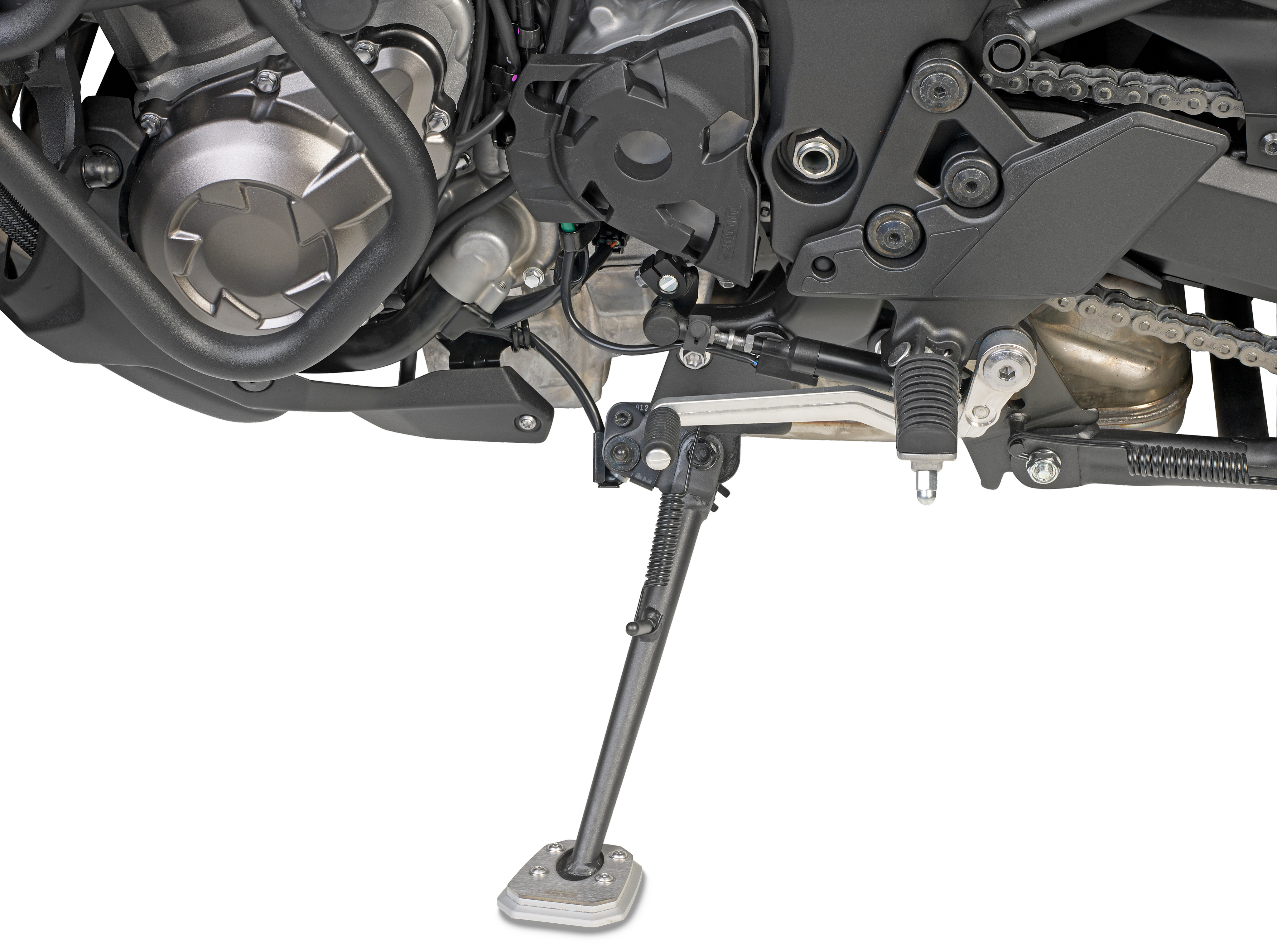 ES4126 side stand extension GIVI mounted on Kawasaki Versys 1000 (19)
