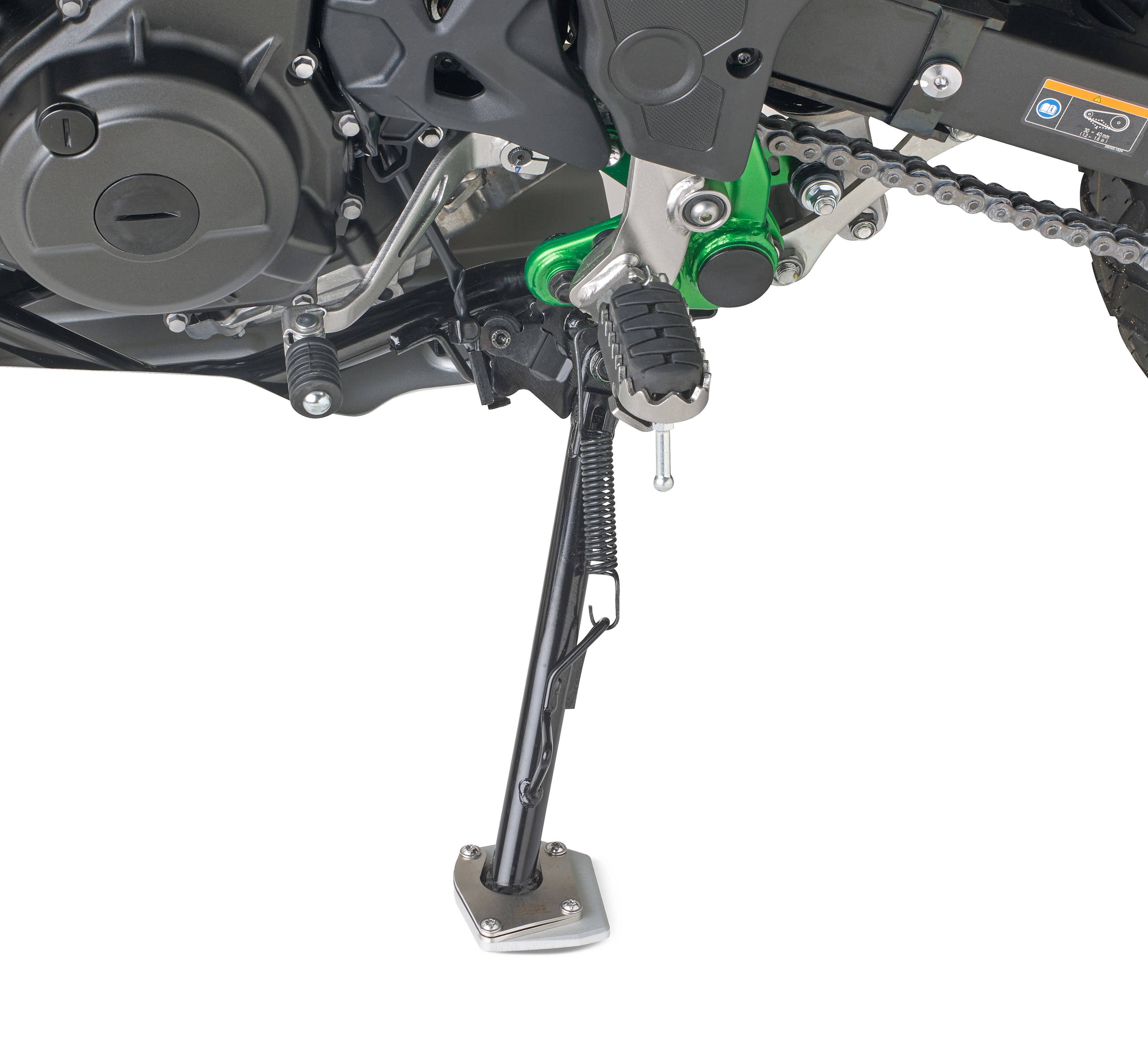 ES4139 estensione cavalletto specifica per Kawasaki KLE 500 (26)