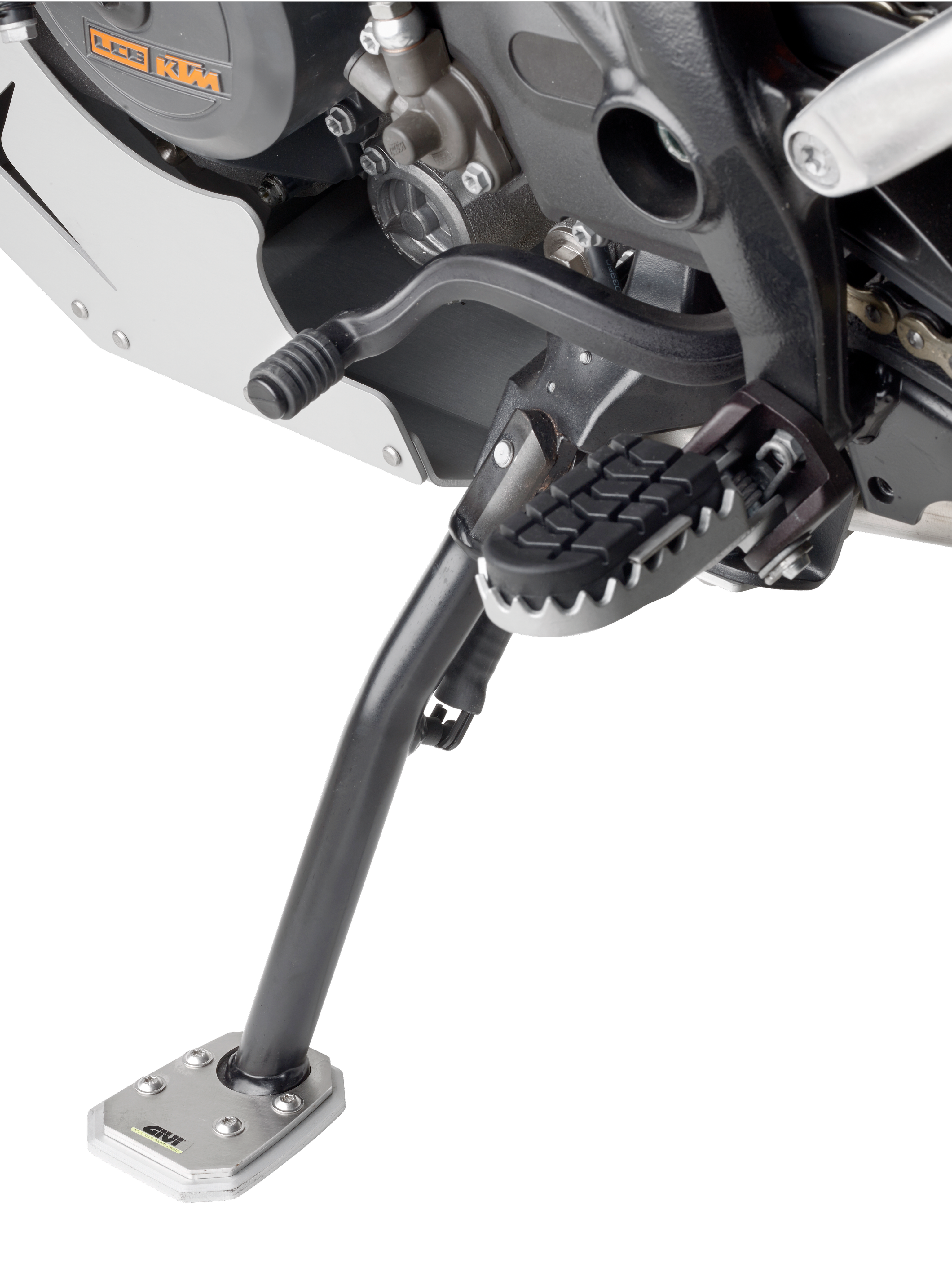 Estensione Cavalletto GIVI ES7704 montata su KTM 1050 Adventure (15)