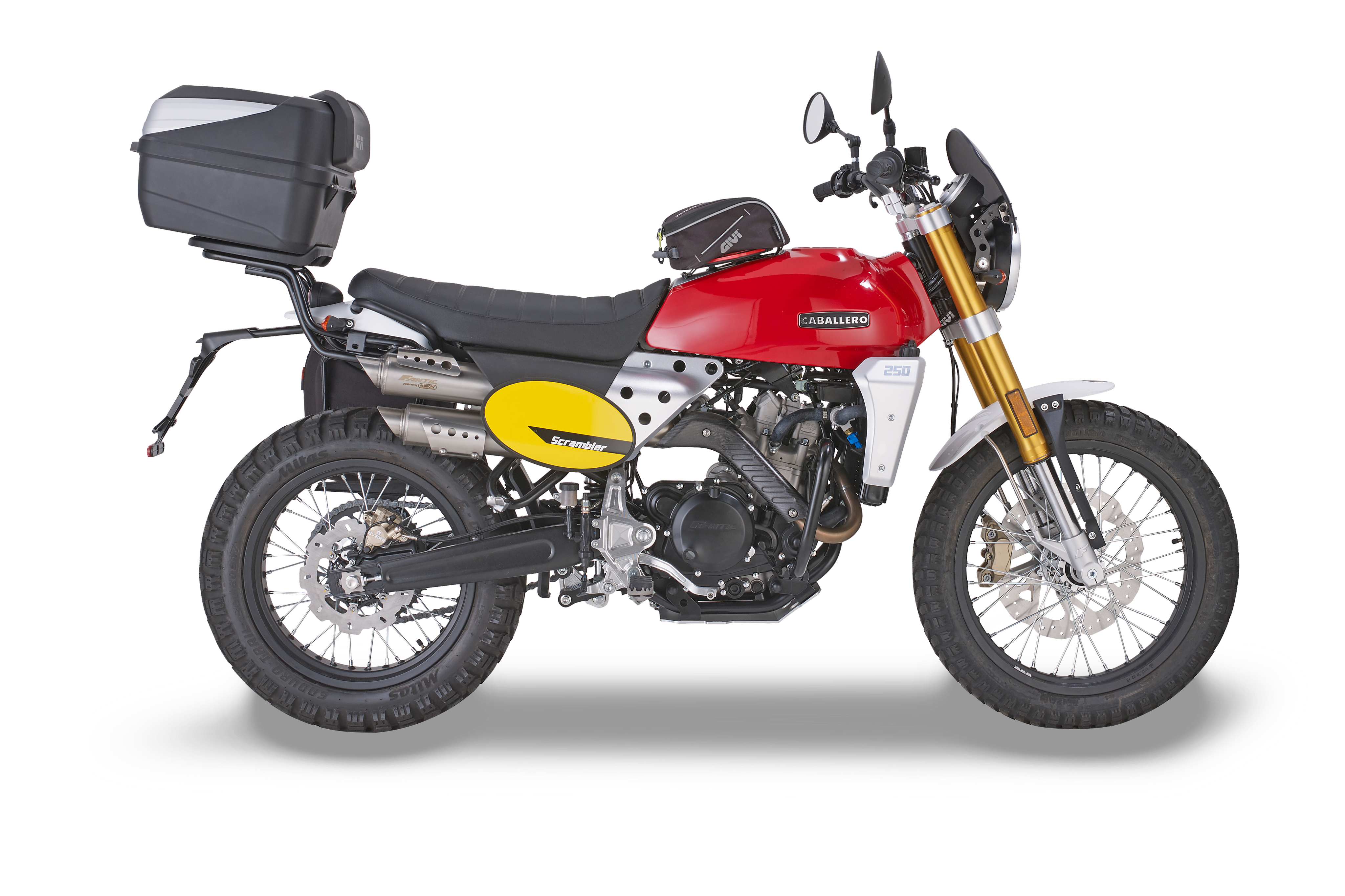Allestimento GIVI su Fantic Caballero Scrambler 250 (18) lato