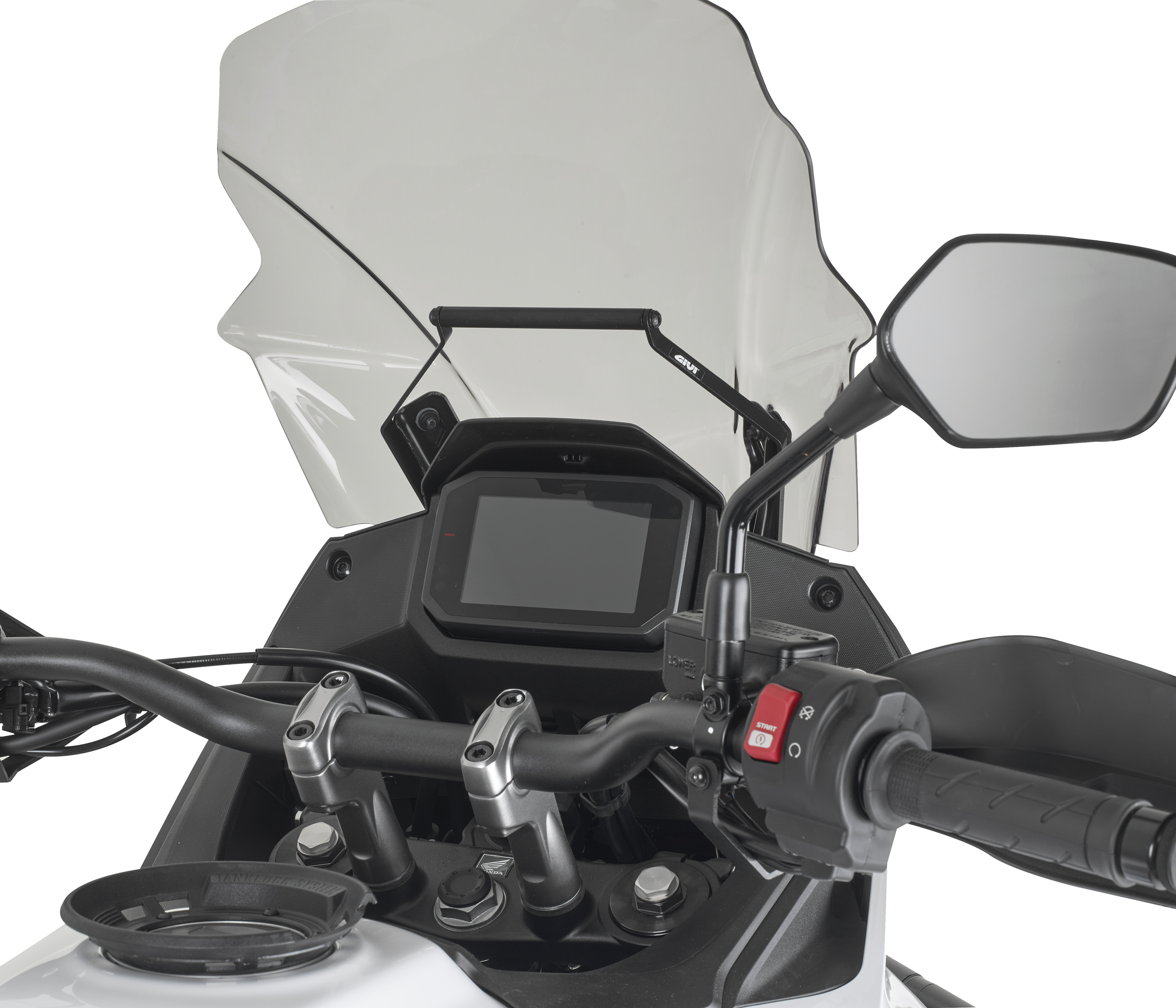 Sistema di fissaggio per Porta Smartphone universale universal-smartphone-holder-mounting-system GIVI FB1201