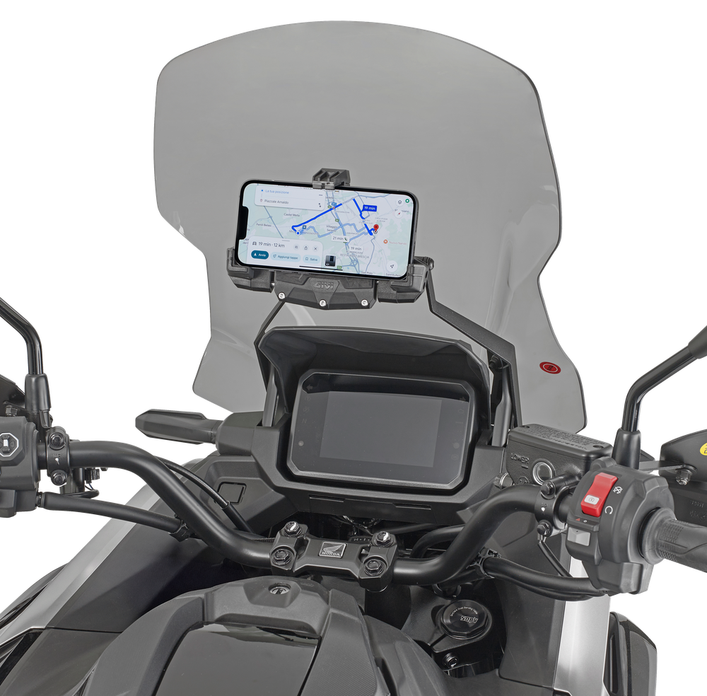Traversino specifico per Honda NC 750 X 2025 da montare dietro il cupolino per installare dispositivi per la navigazione