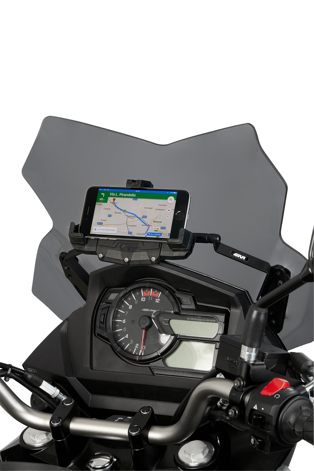 Traversino GIVI FB3112 montata su Suzuki DL 650 V-Strom (17)