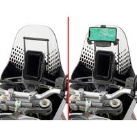 Sistema di fissaggio per Porta Smartphone universale universal-smartphone-holder-mounting-system 2img GIVI FB7414